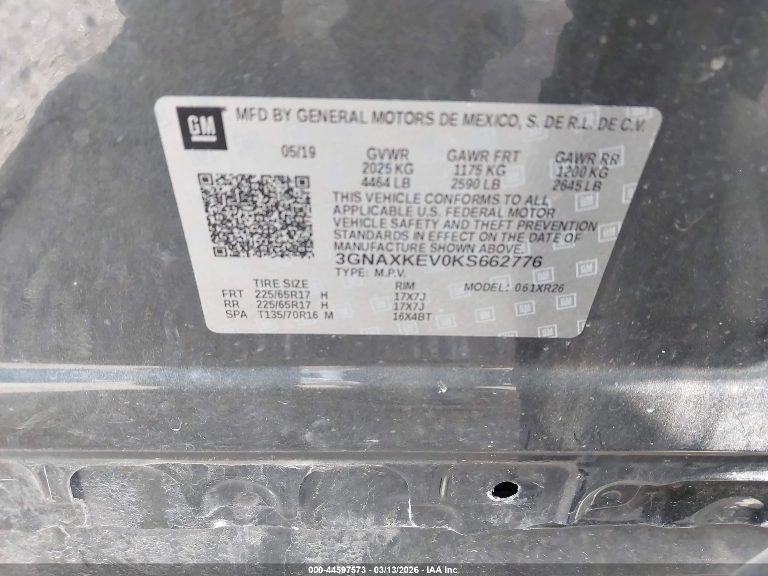 CHEVROLET EQUINOX image 9