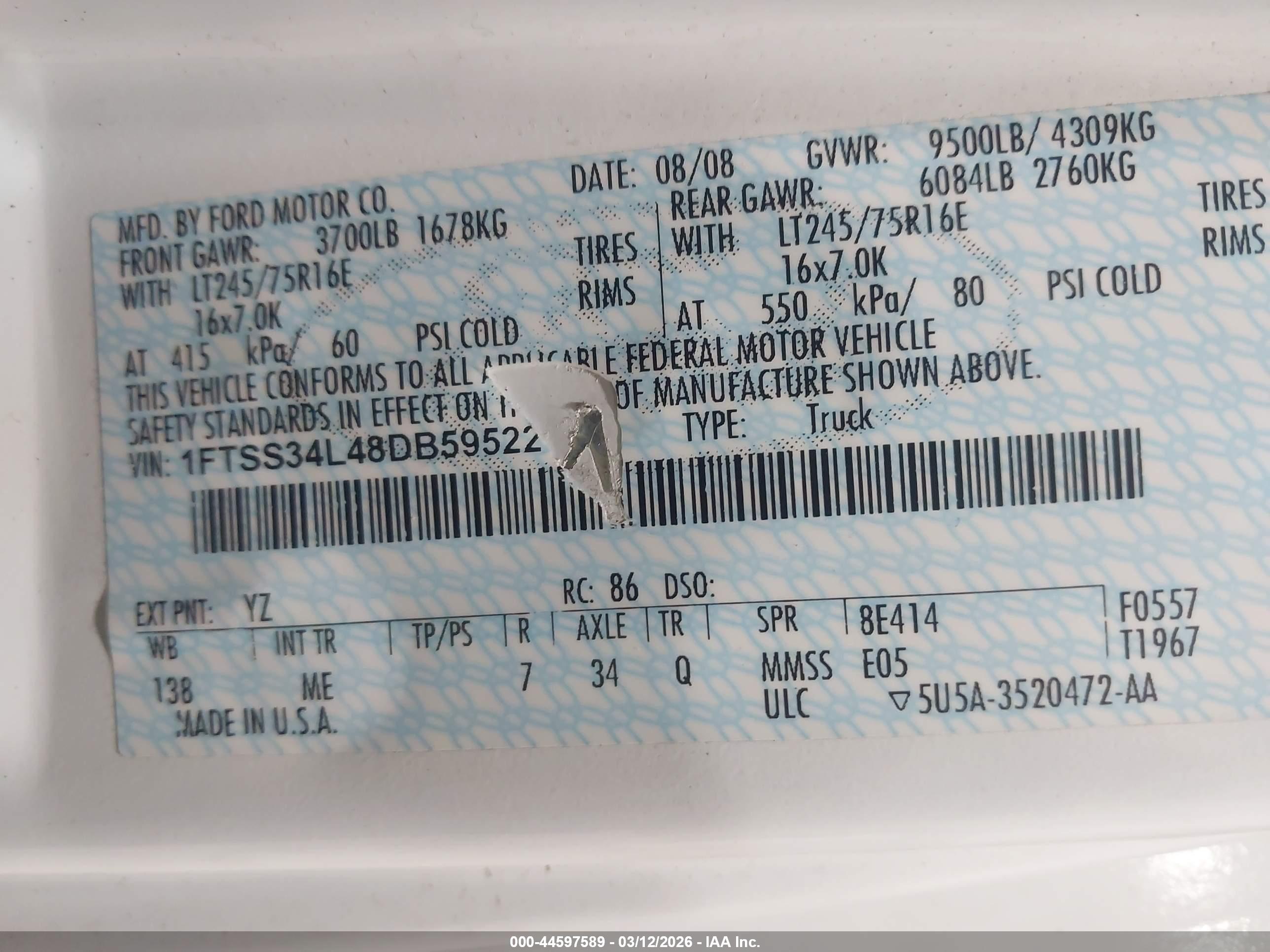 FORD E-350 image 9