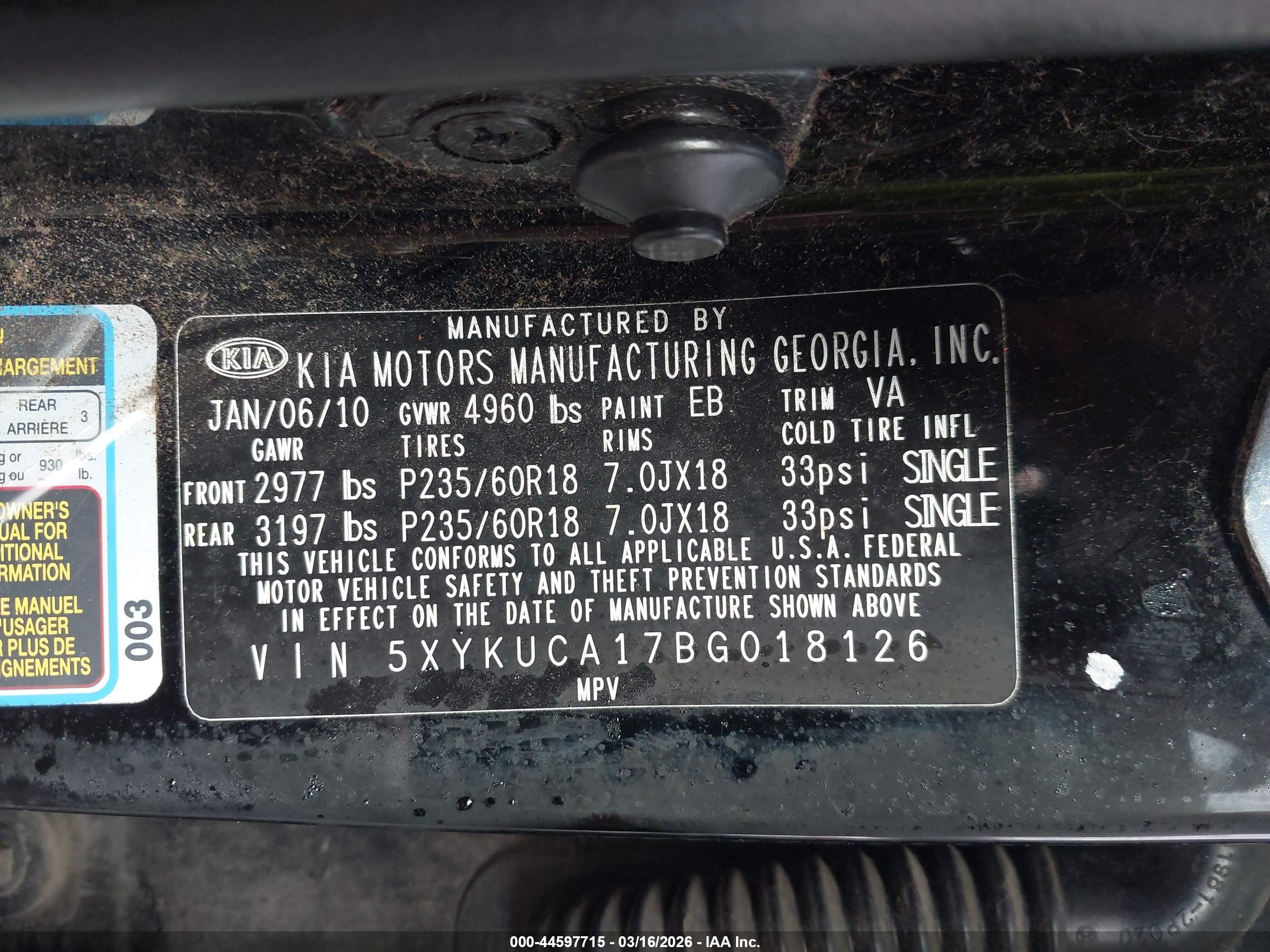 KIA SORENTO image 9