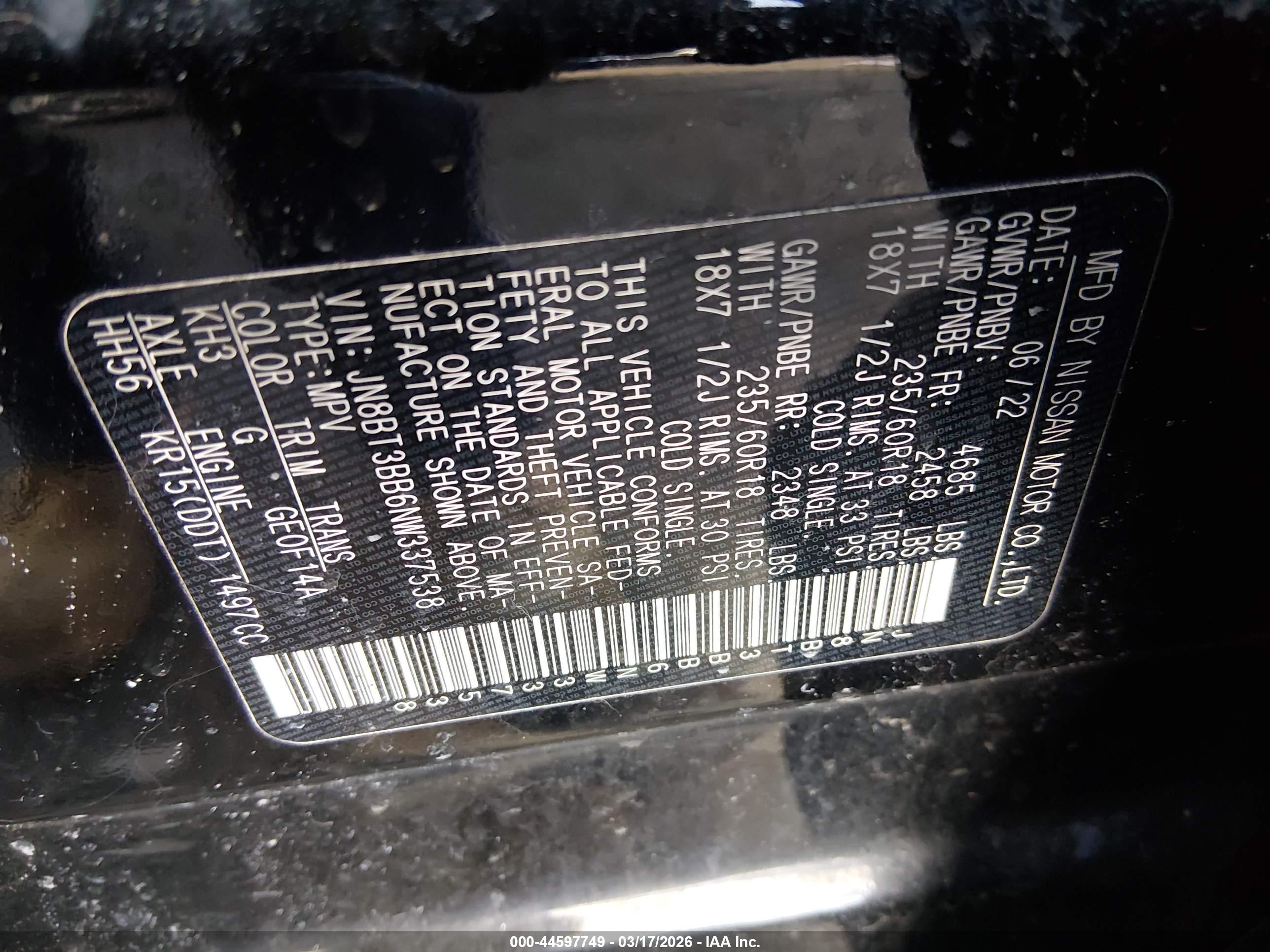 NISSAN ROGUE image 9