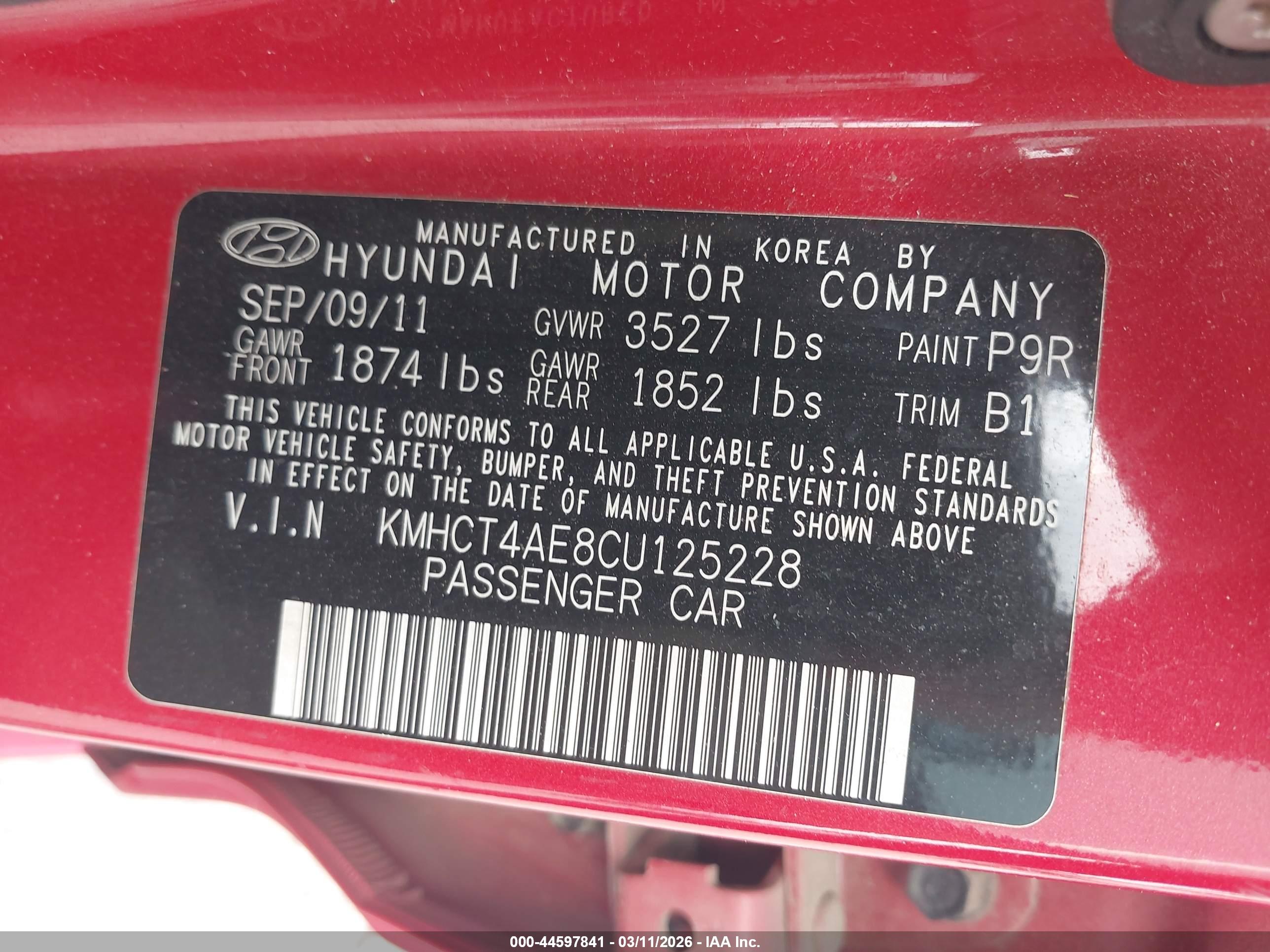 HYUNDAI ACCENT image 9