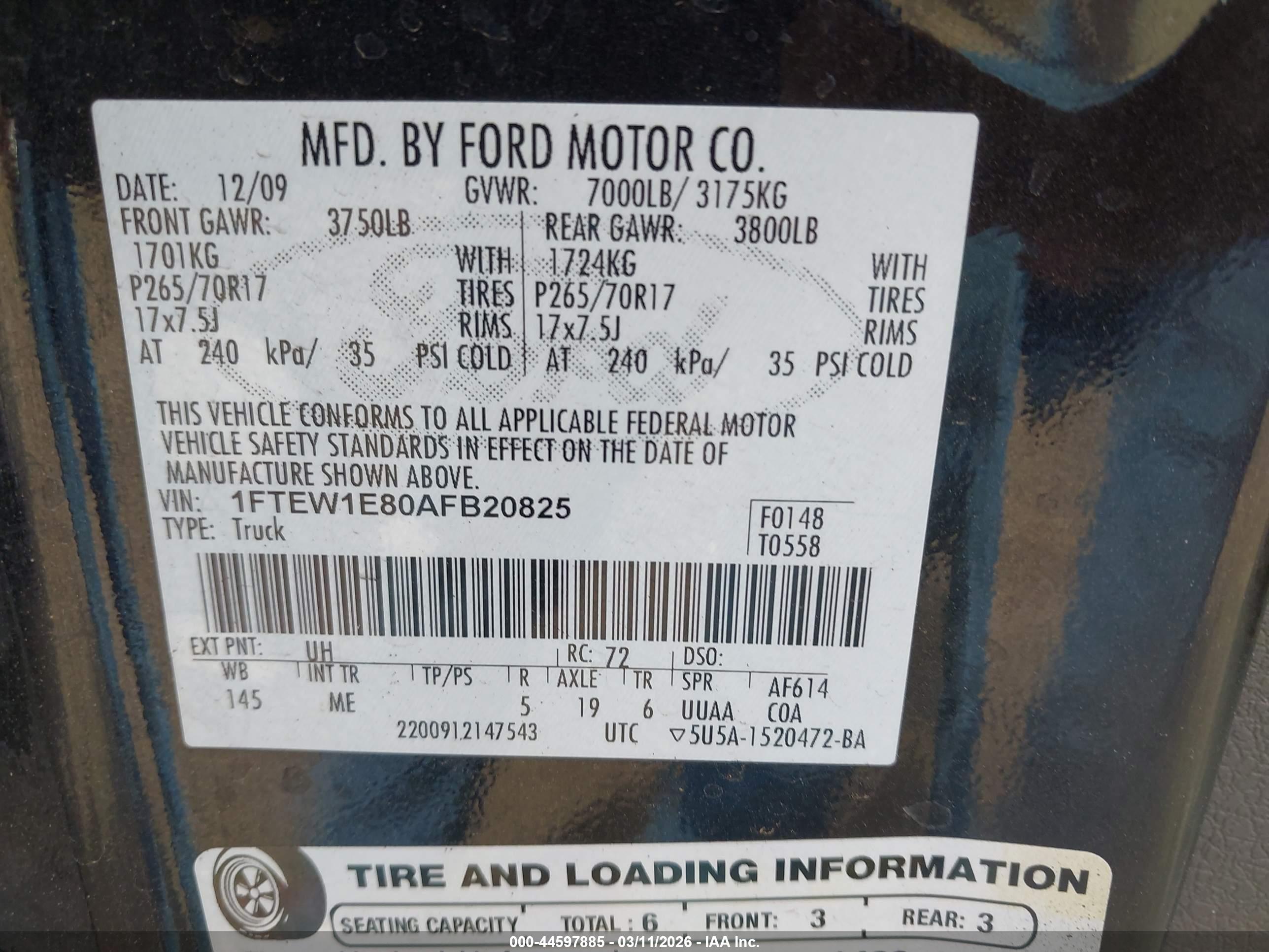 FORD F-150 image 9