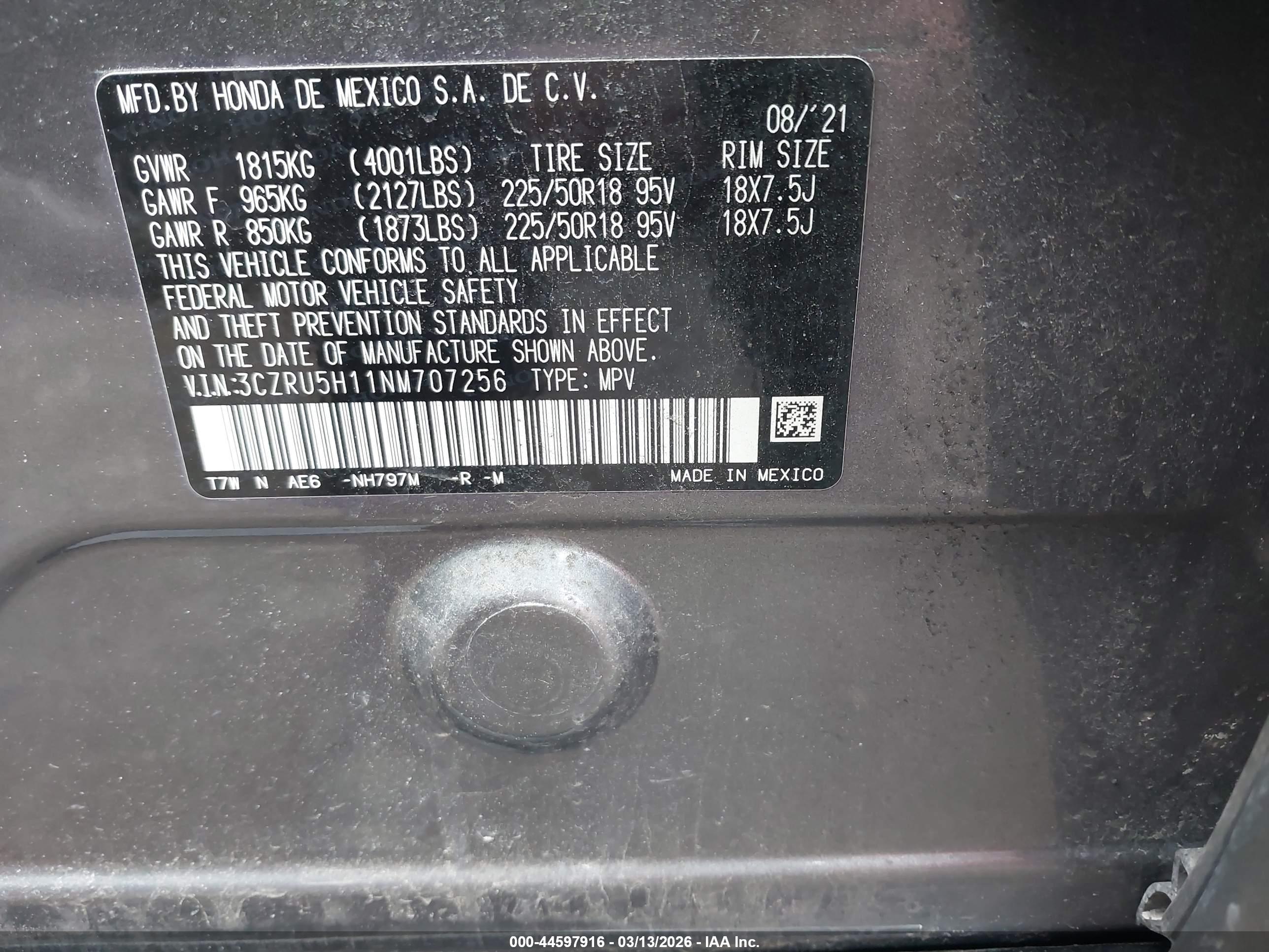 HONDA HR-V image 9