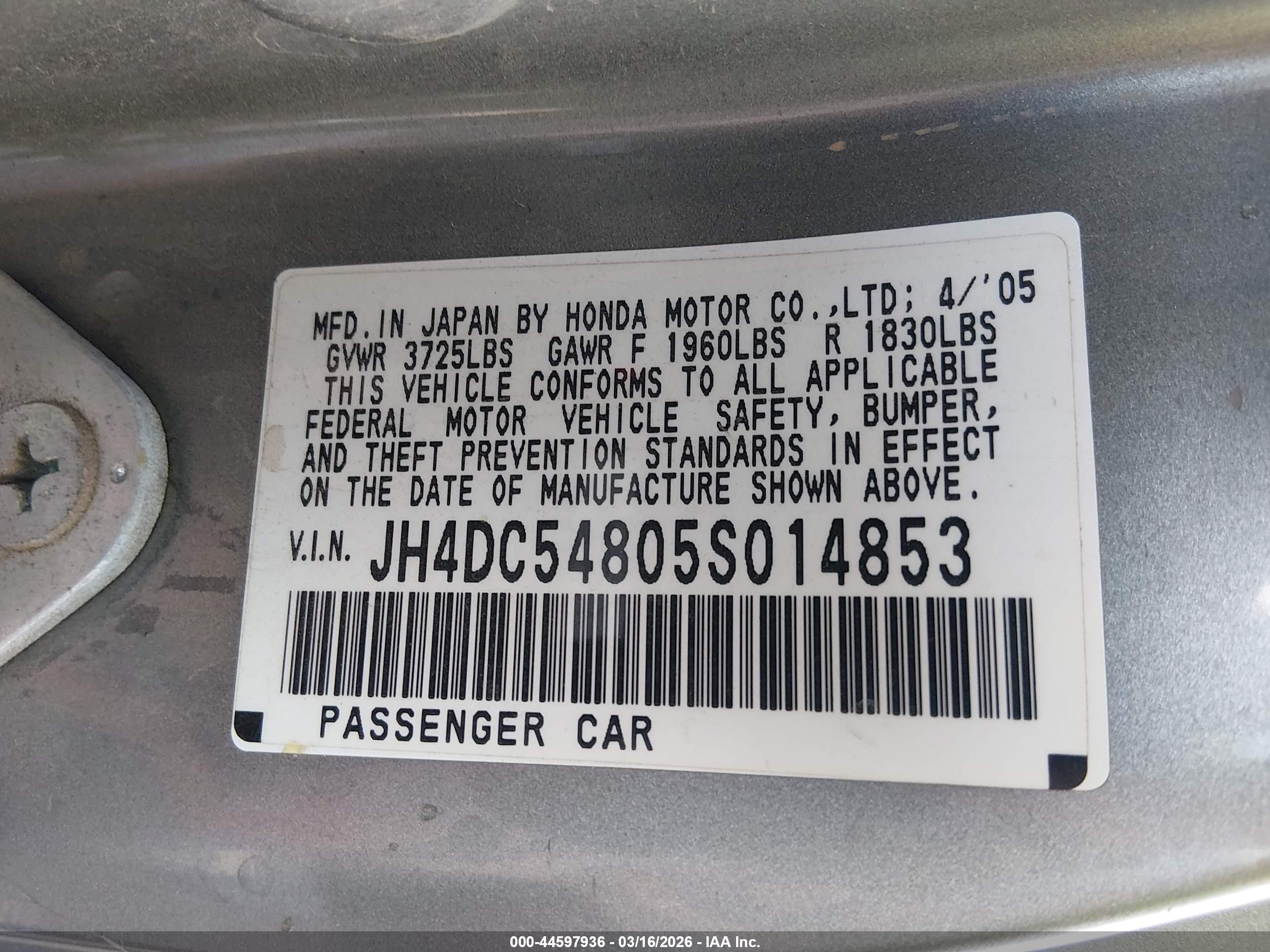 ACURA RSX image 9