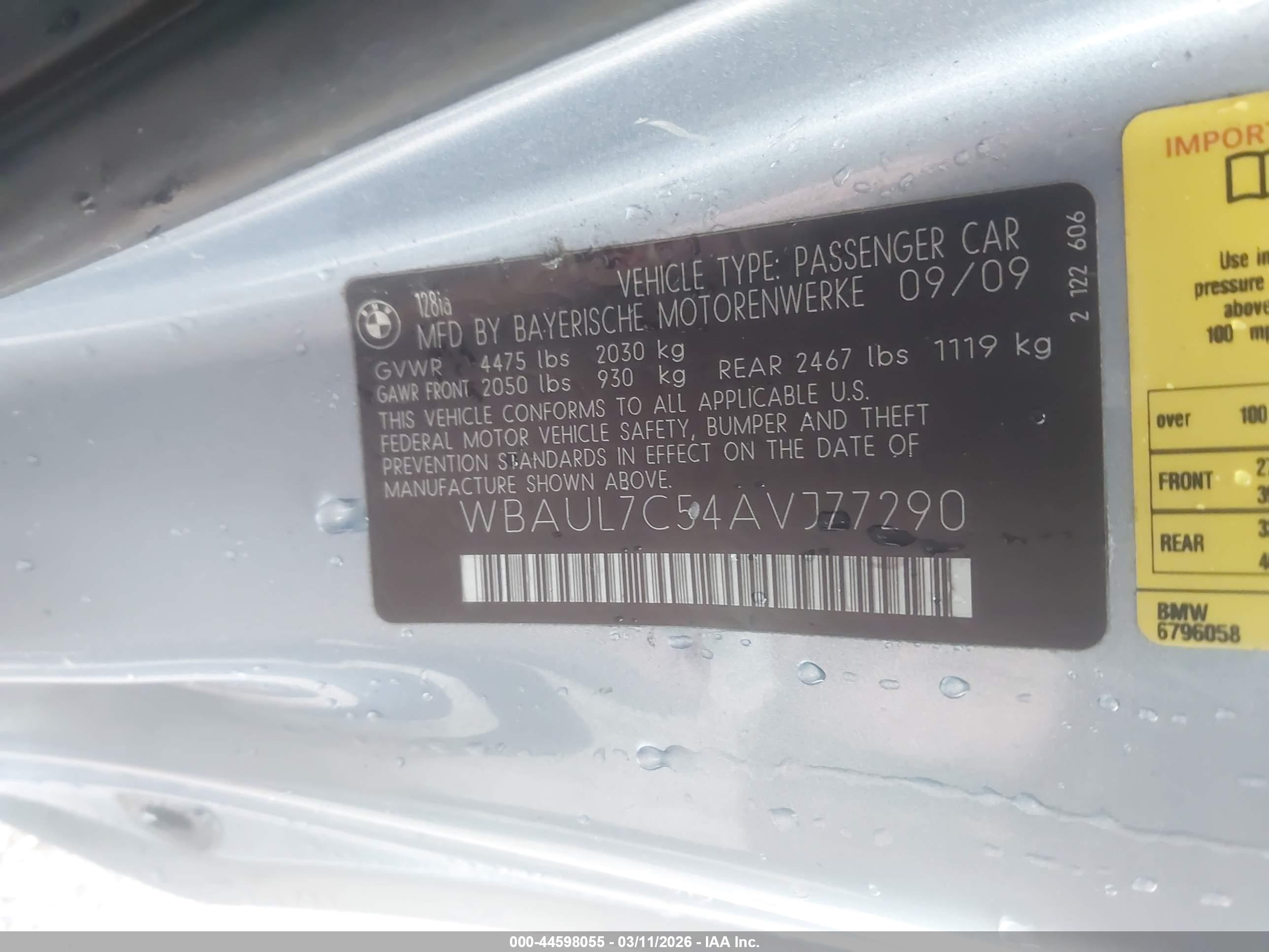 BMW 128I image 9