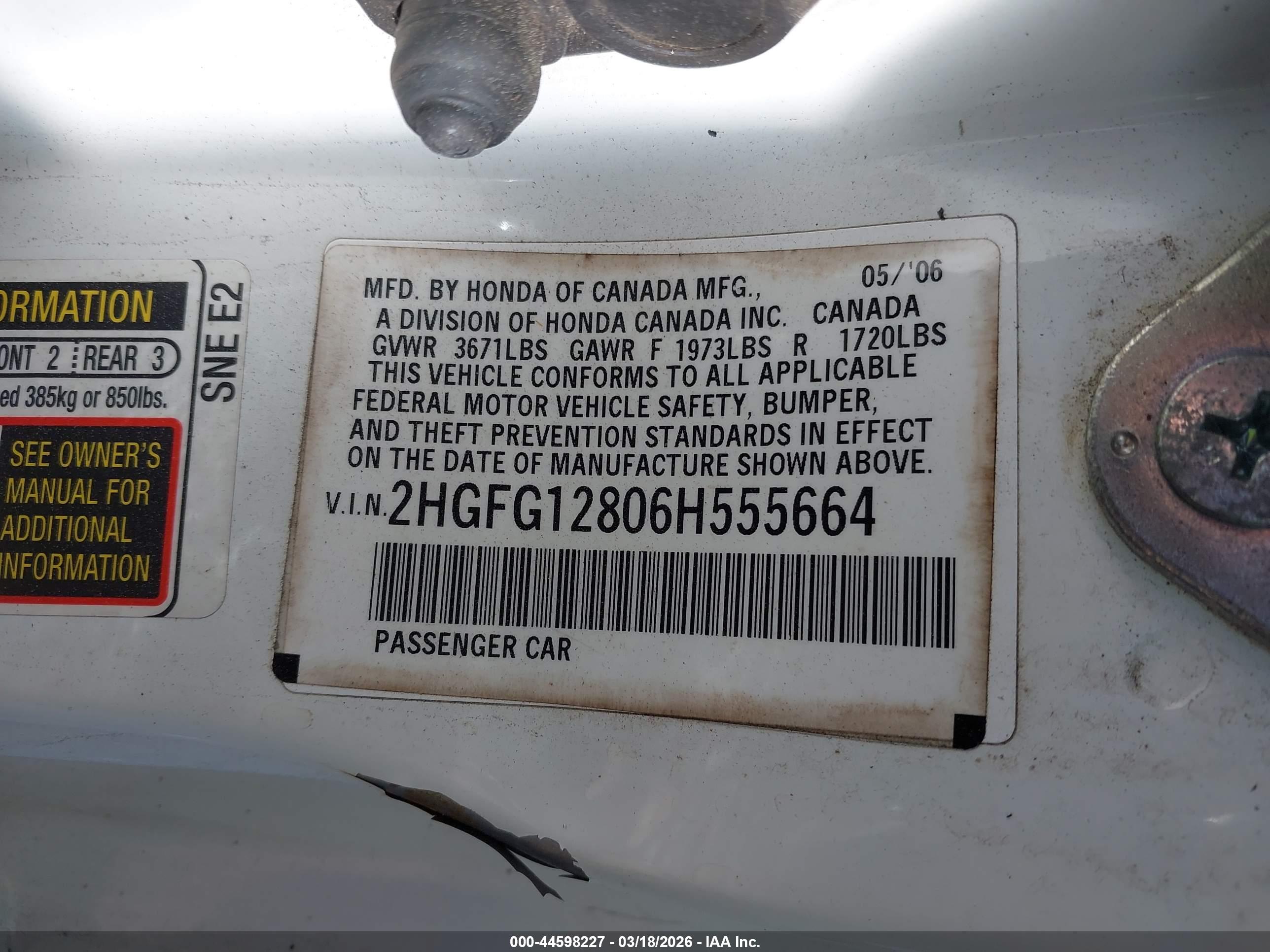 HONDA CIVIC image 9