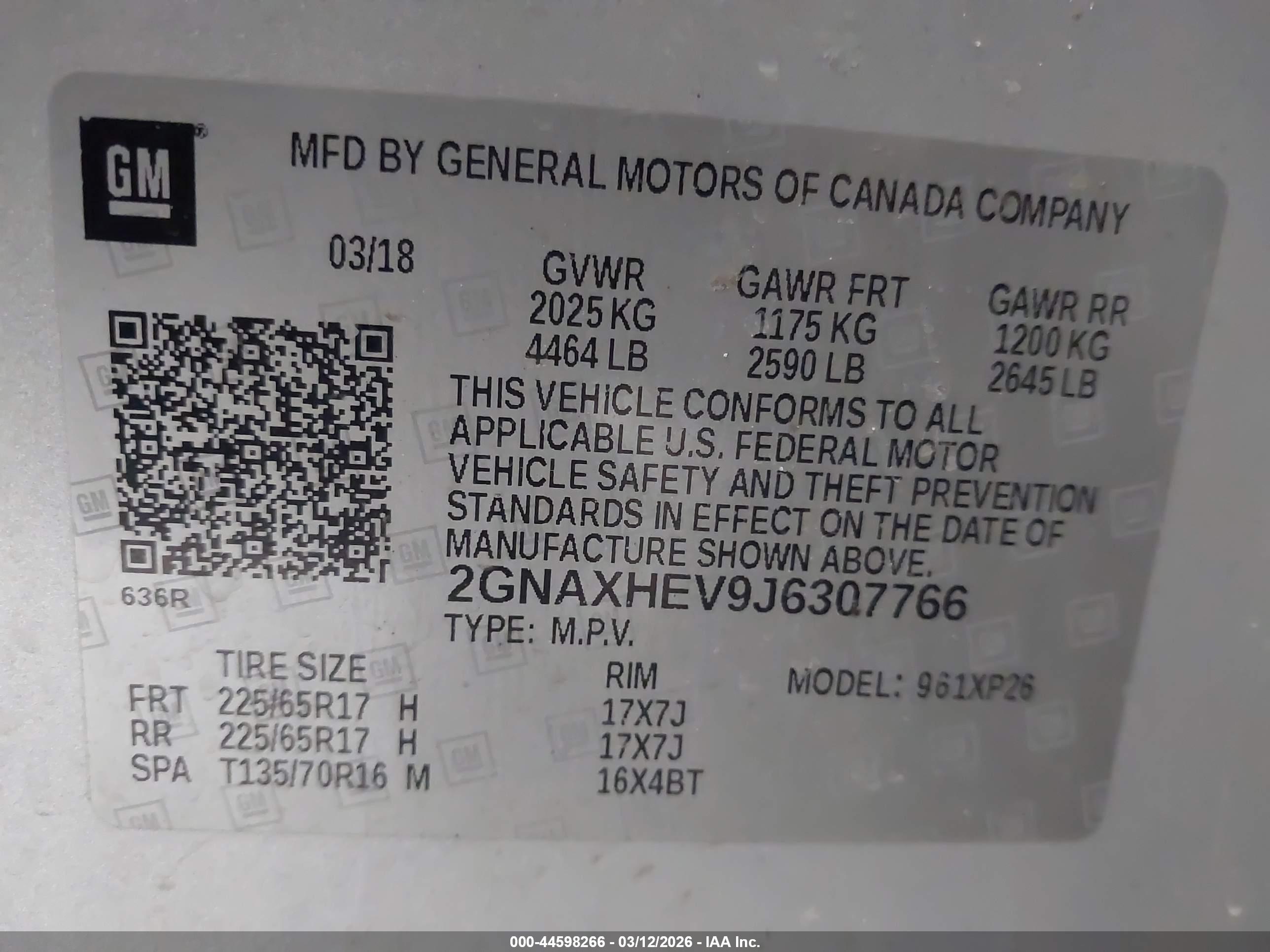 CHEVROLET EQUINOX image 9