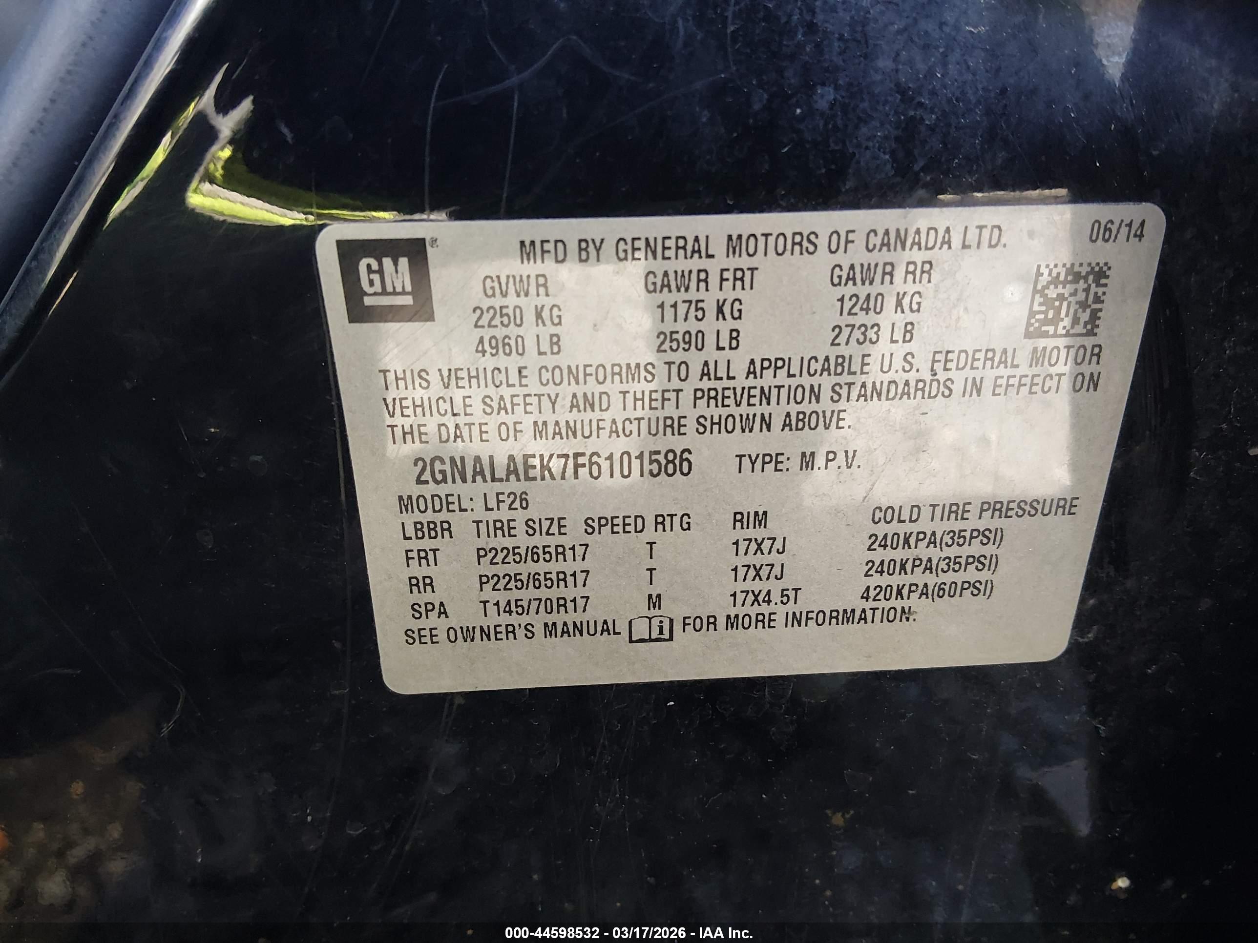 CHEVROLET EQUINOX image 9