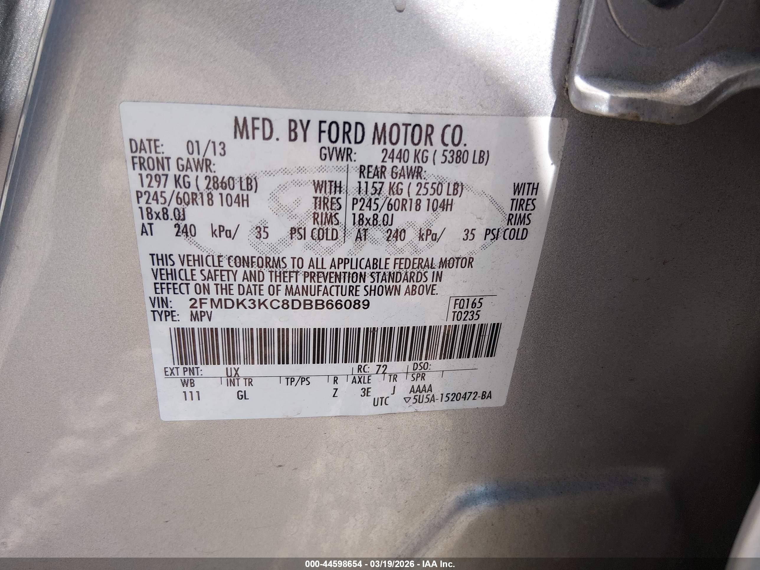 FORD EDGE image 9