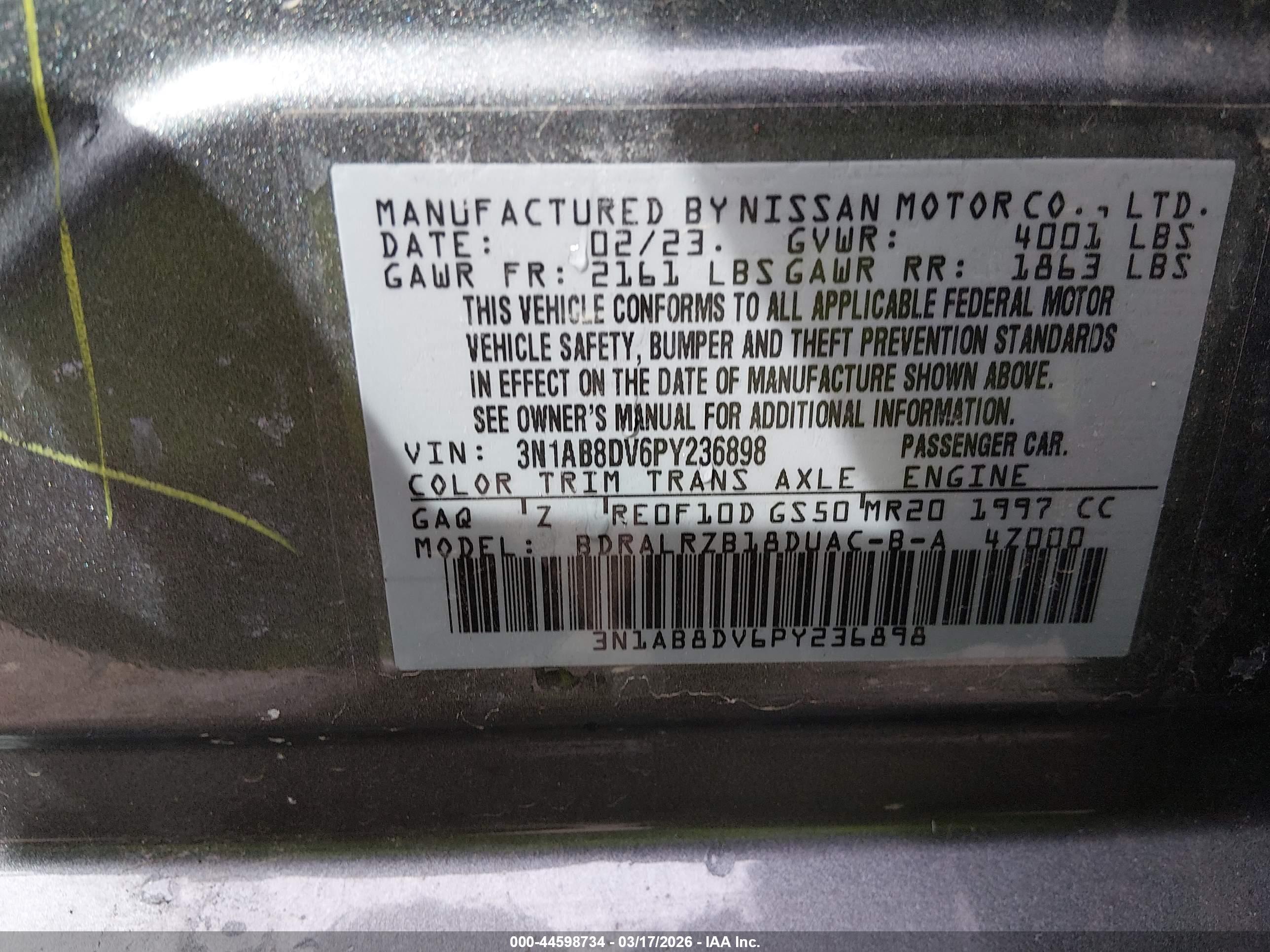 NISSAN SENTRA image 9