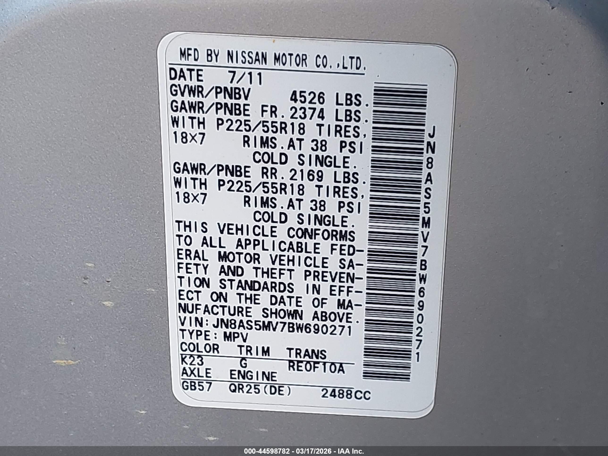 NISSAN ROGUE image 9