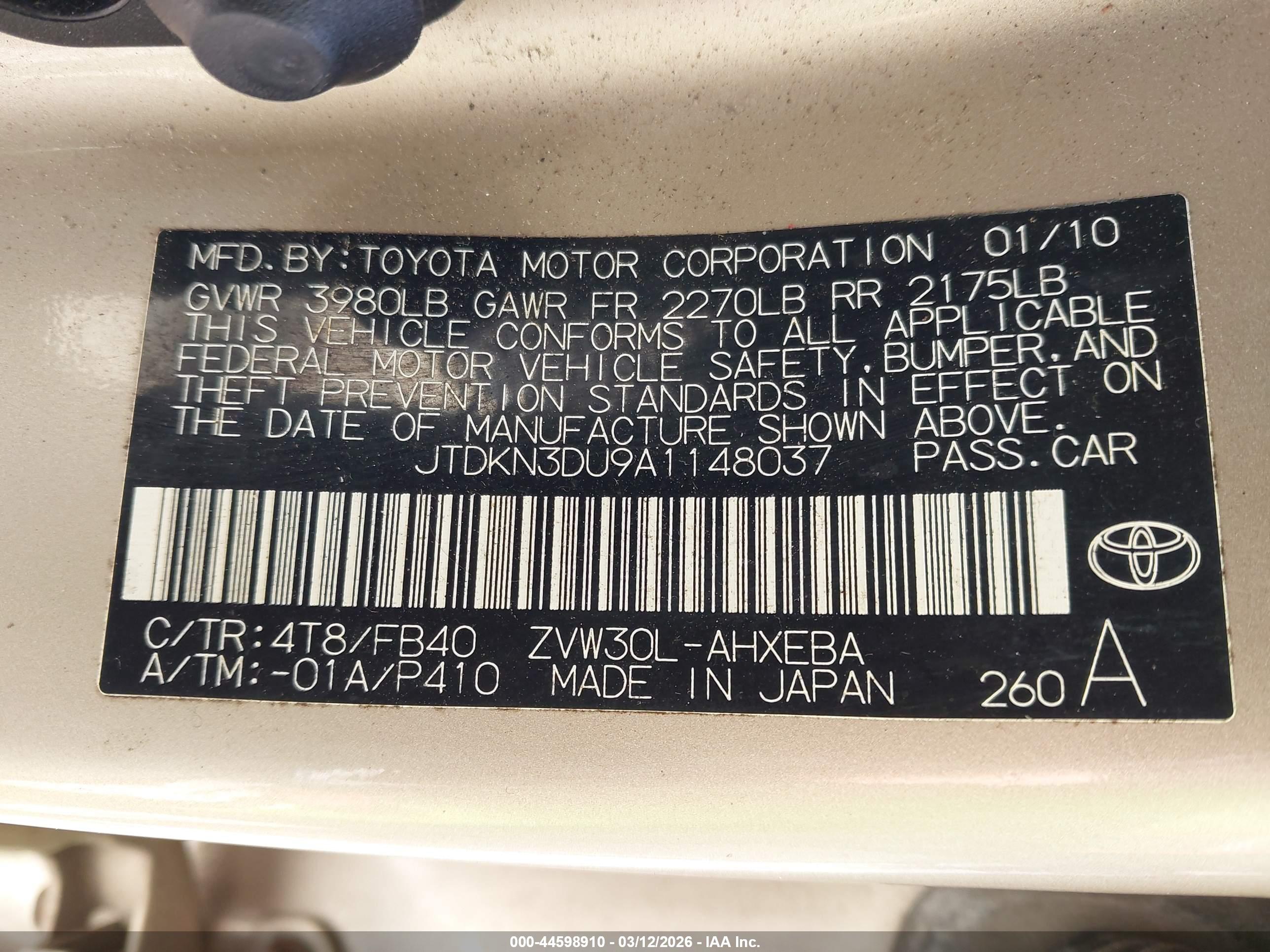 TOYOTA PRIUS image 9