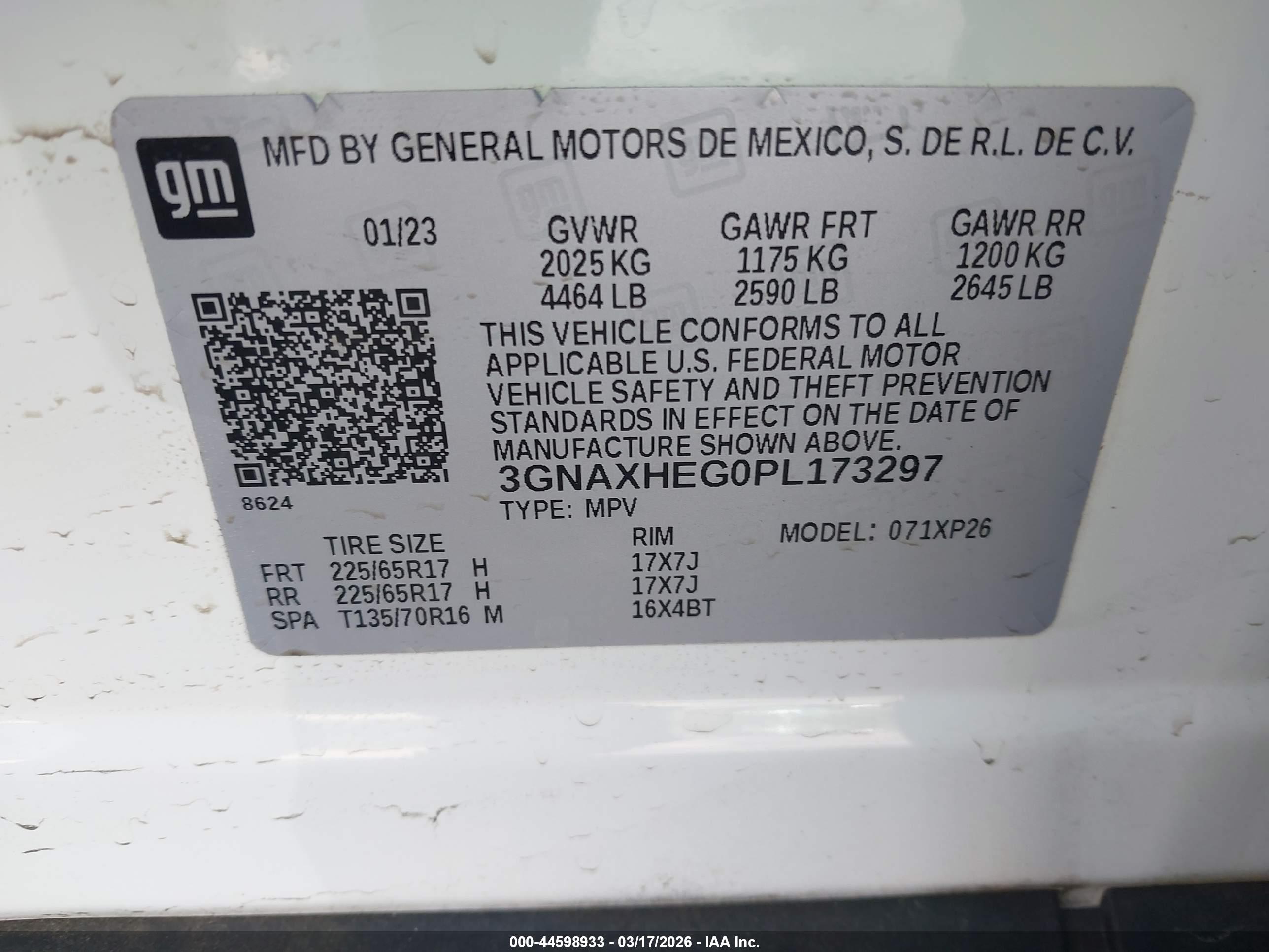 CHEVROLET EQUINOX image 9