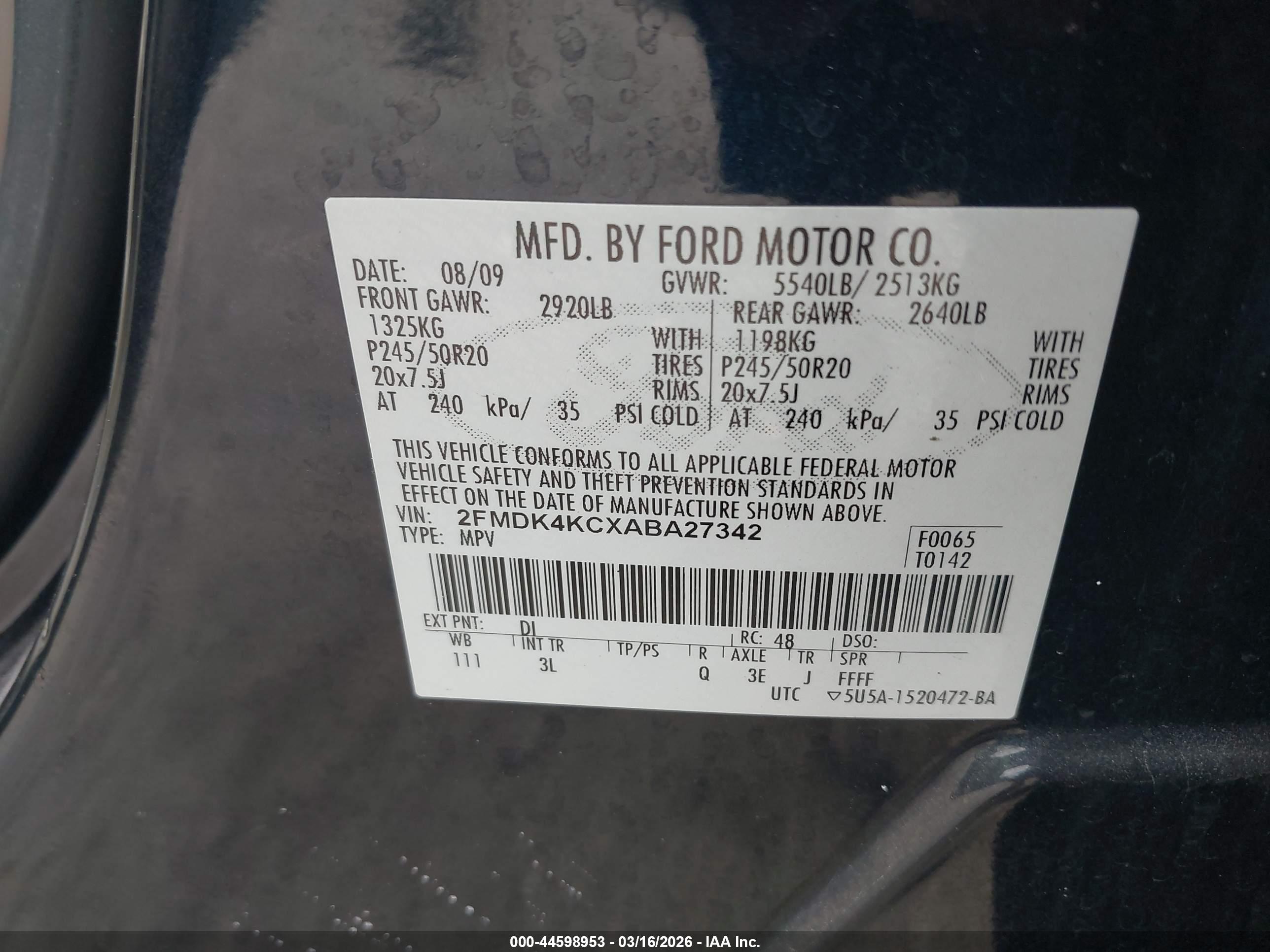 FORD EDGE image 9