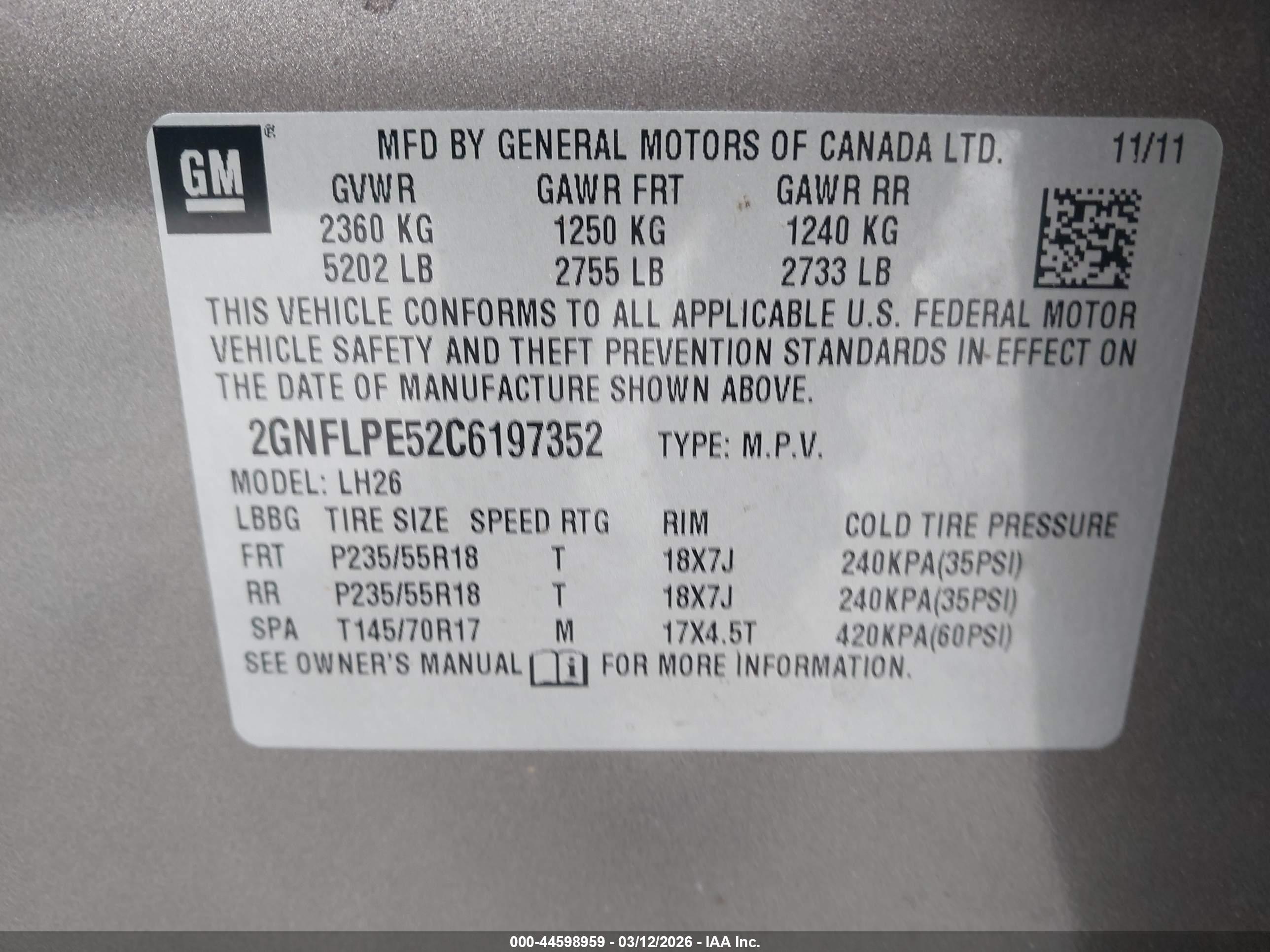 CHEVROLET EQUINOX image 9