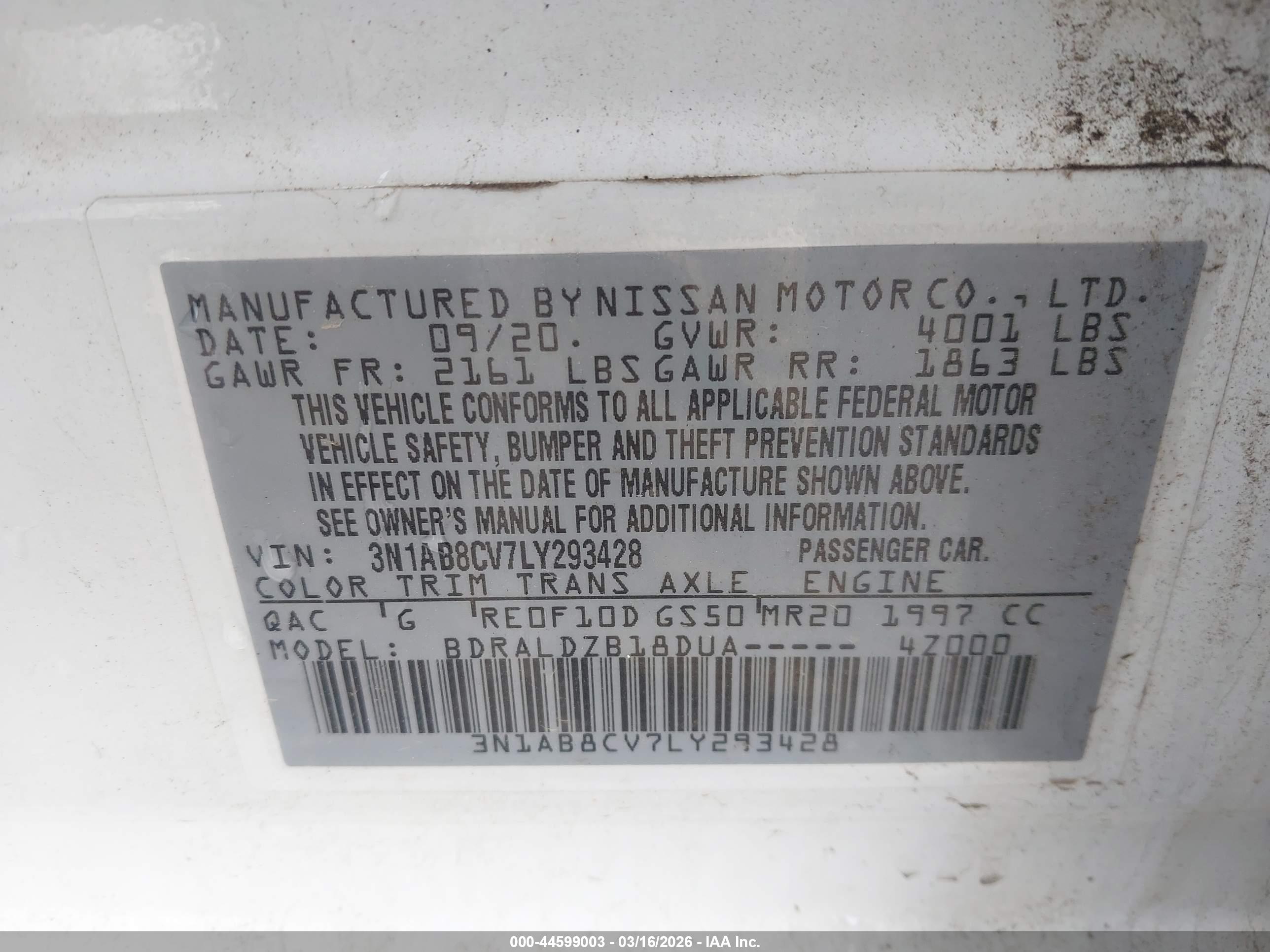 NISSAN SENTRA image 9