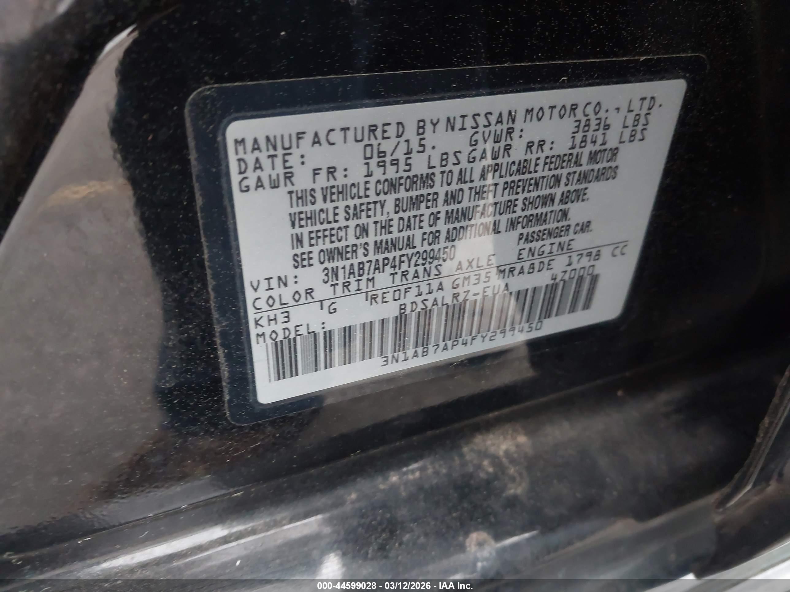 NISSAN SENTRA image 9