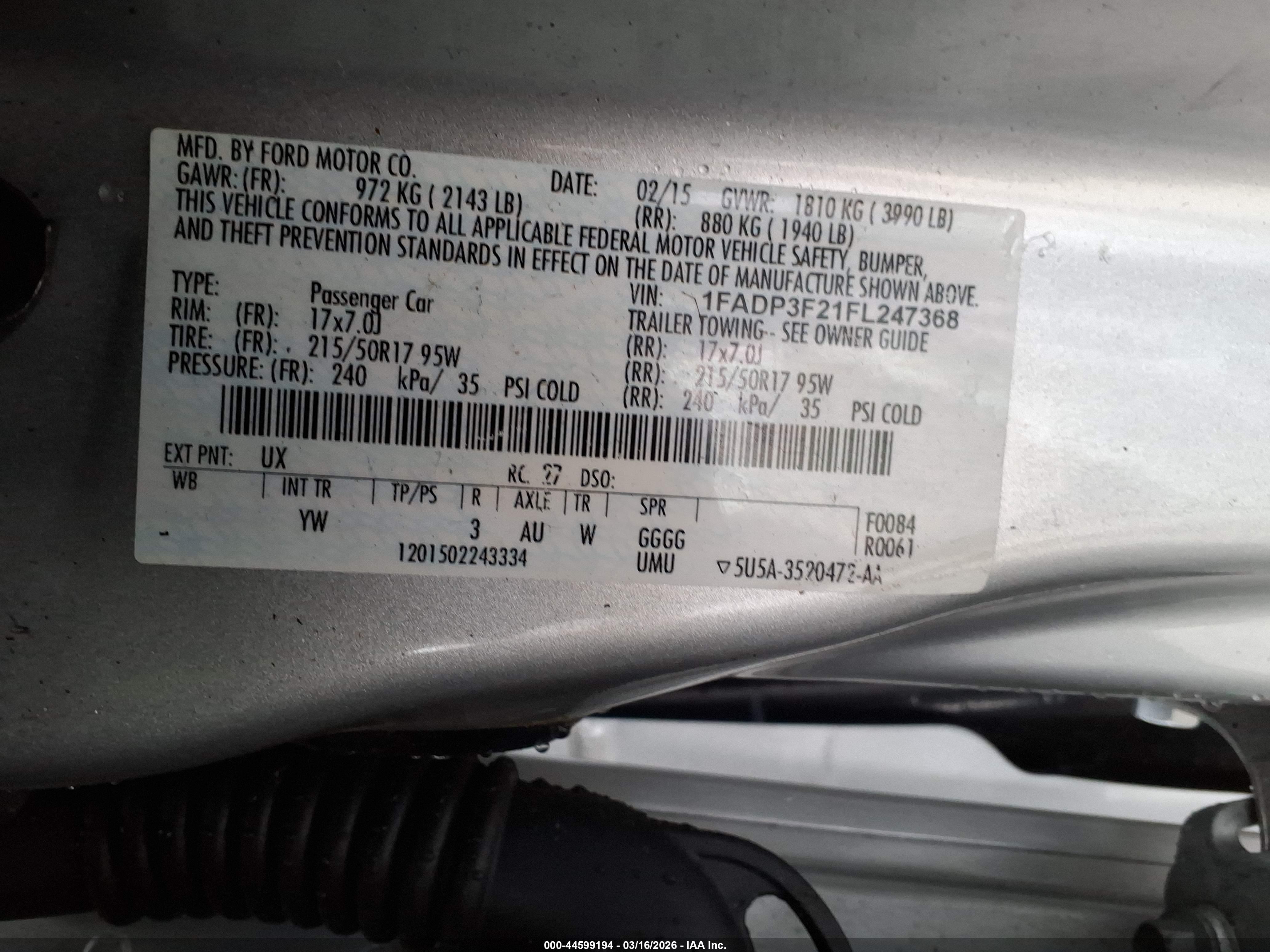 FORD FOCUS image 9