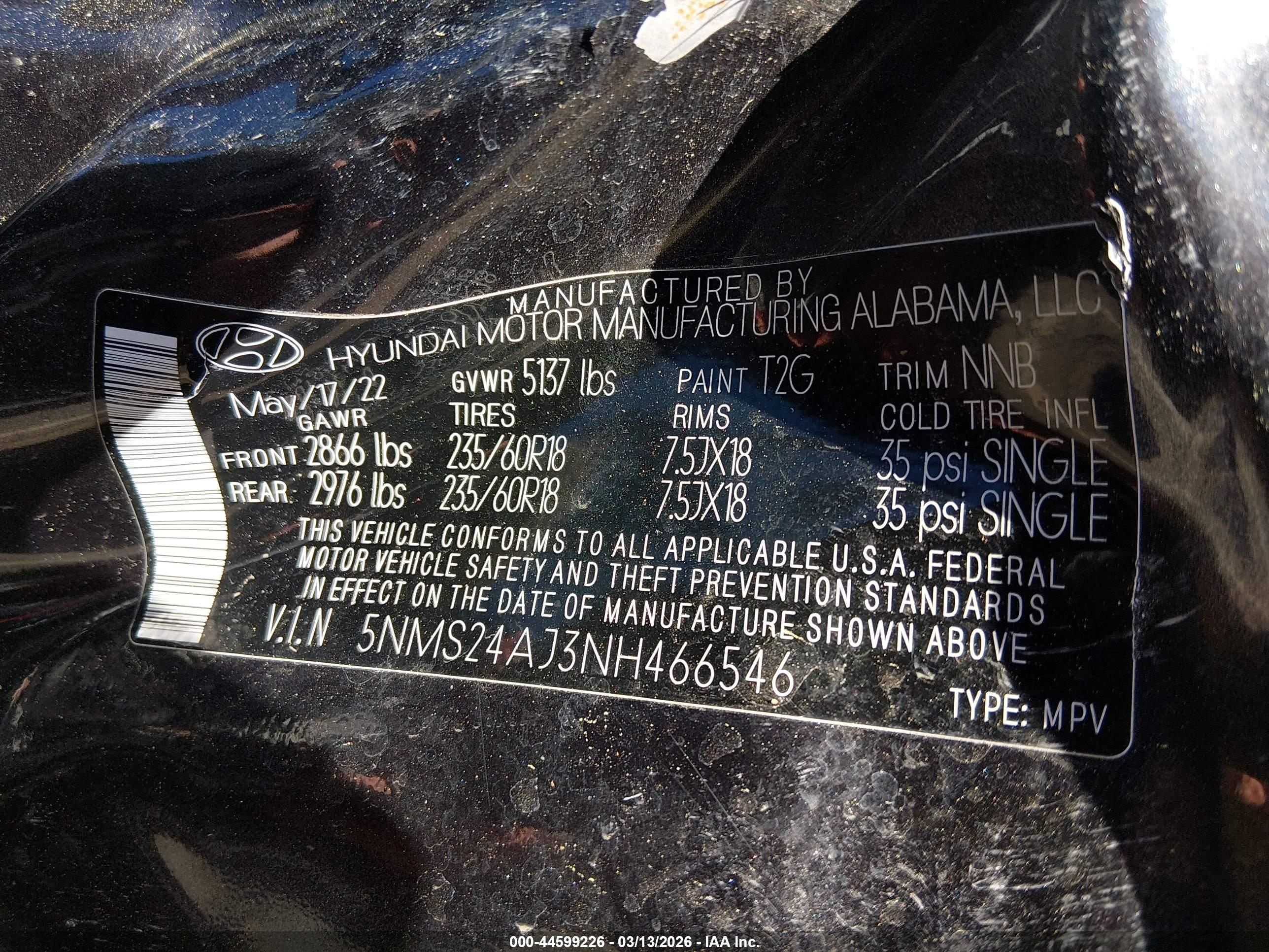 HYUNDAI SANTA image 9