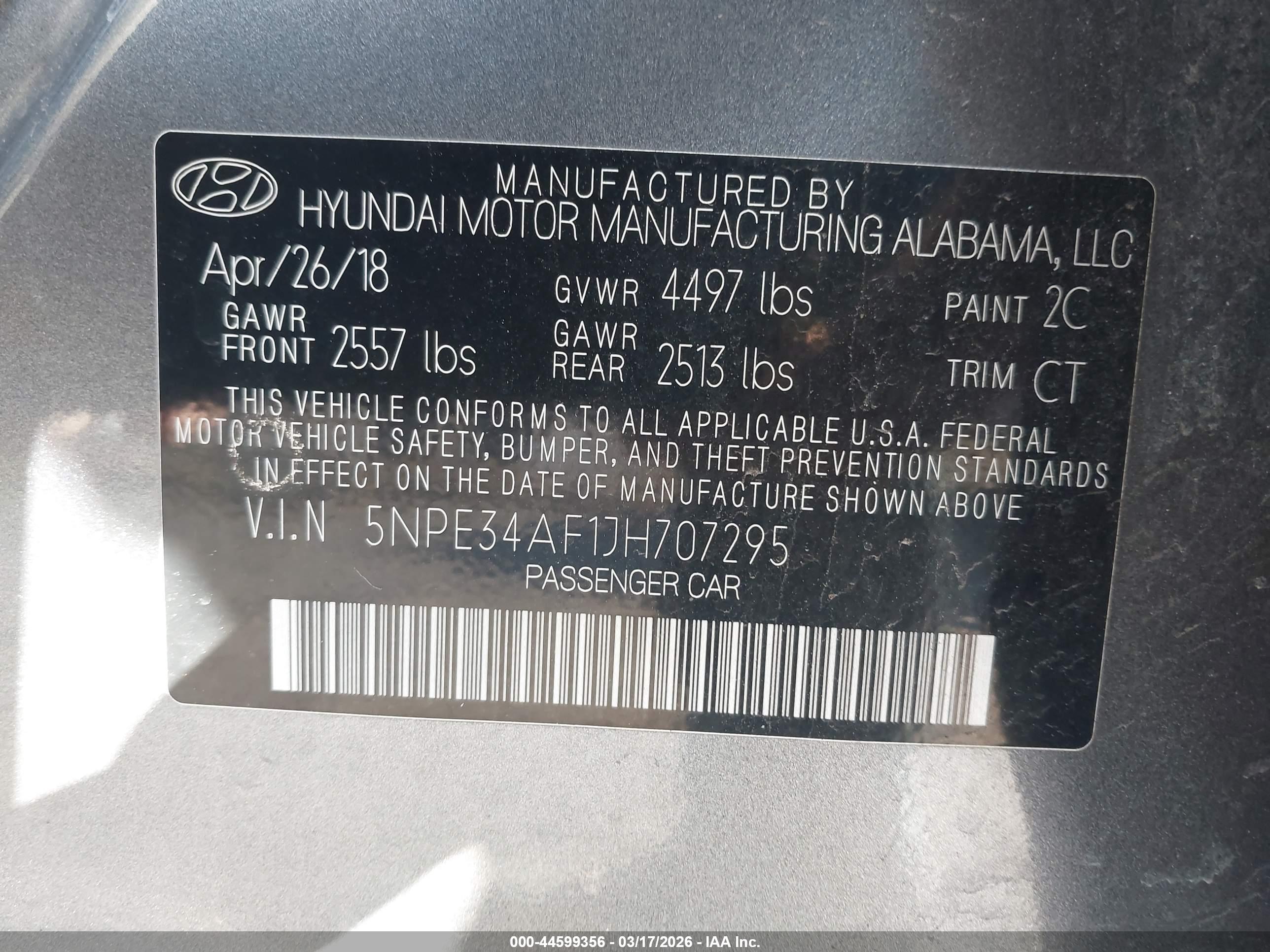 HYUNDAI SONATA image 9
