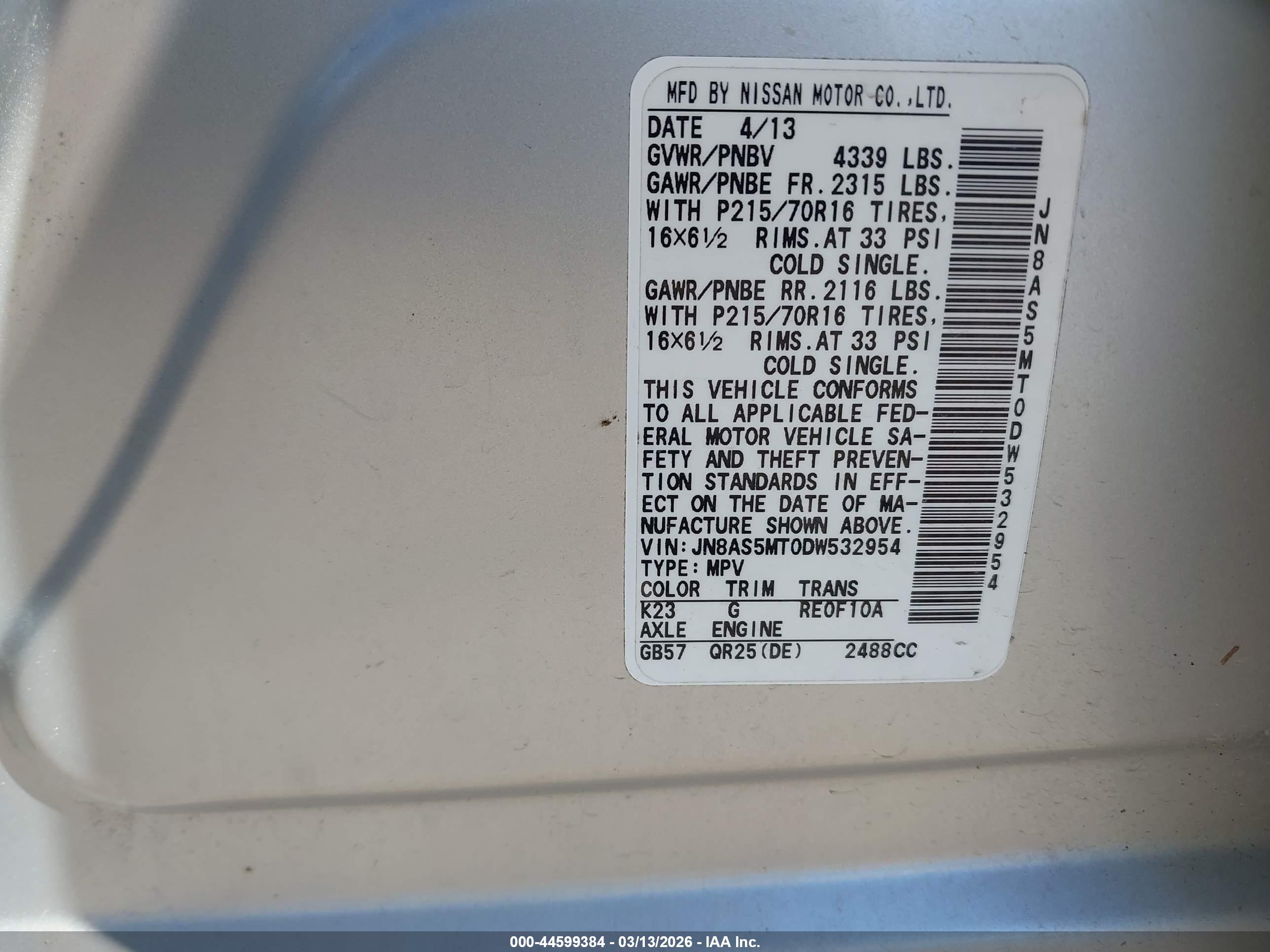 NISSAN ROGUE image 9