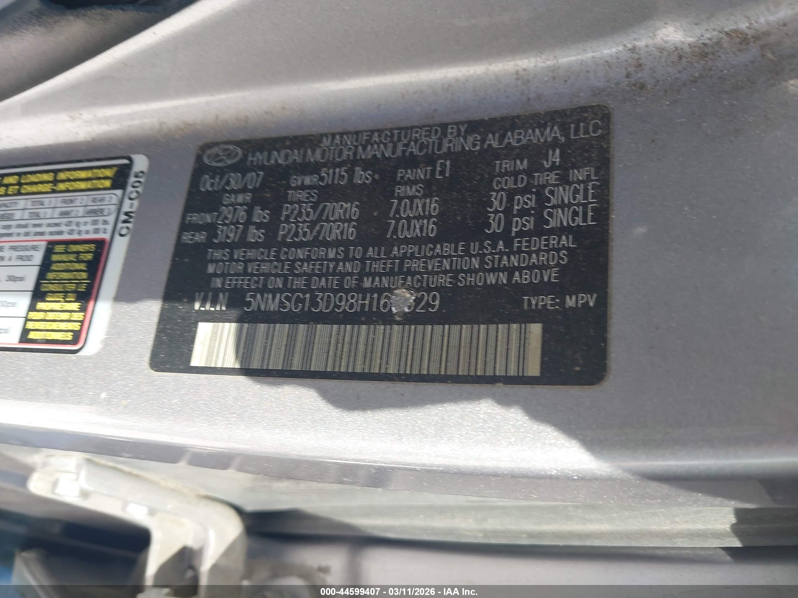 HYUNDAI SANTA image 9