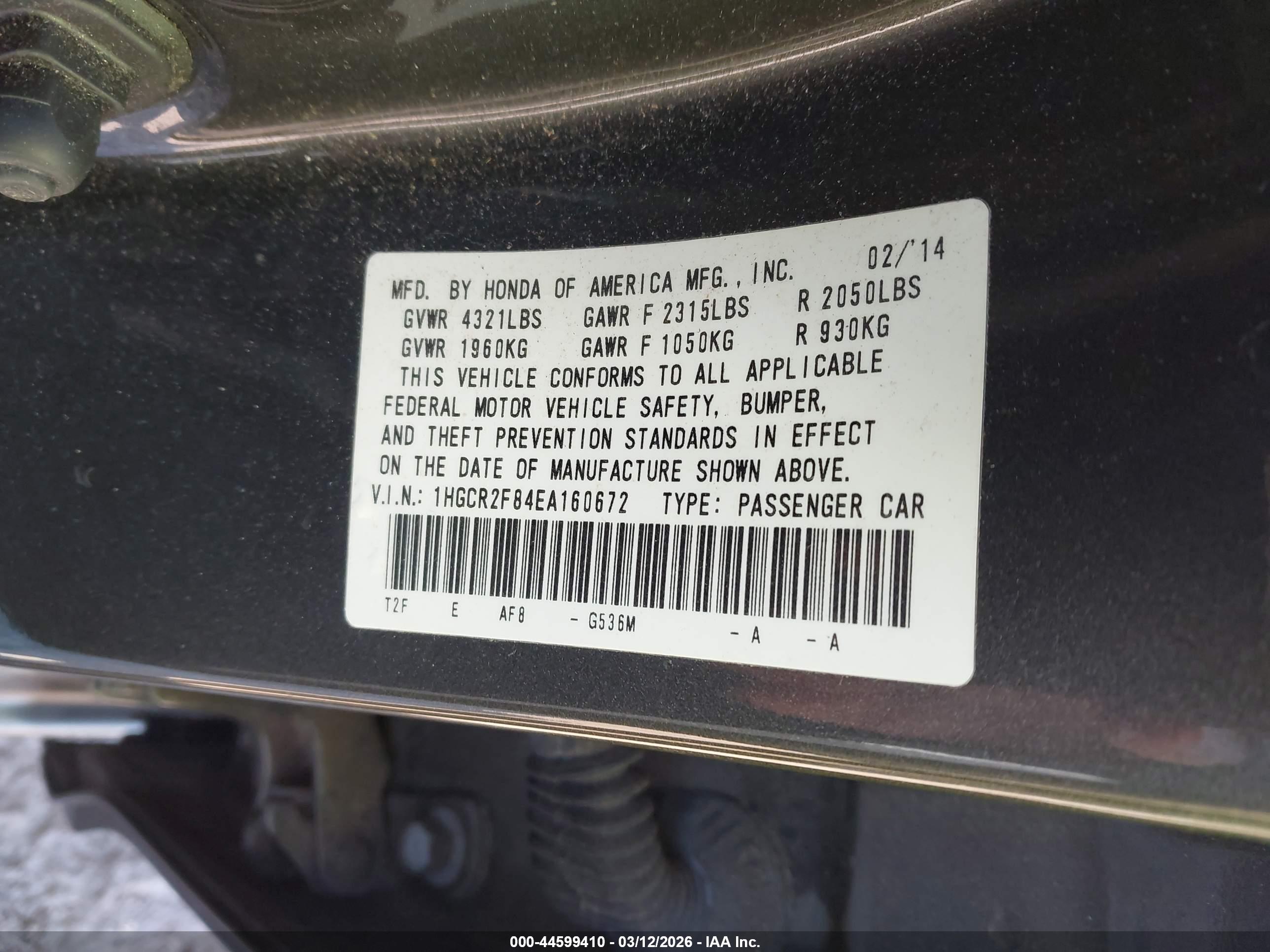 HONDA ACCORD image 9