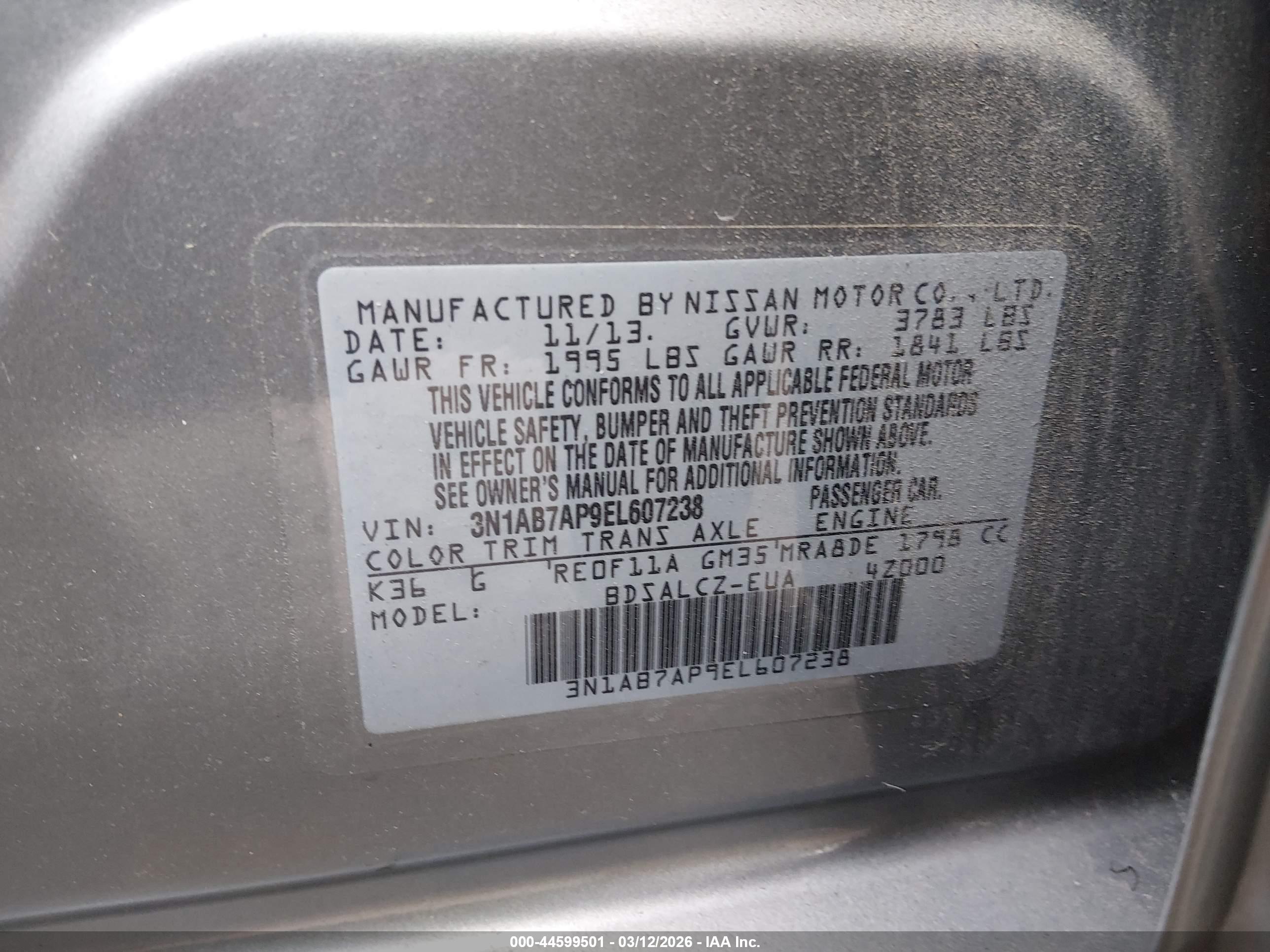 NISSAN SENTRA image 9