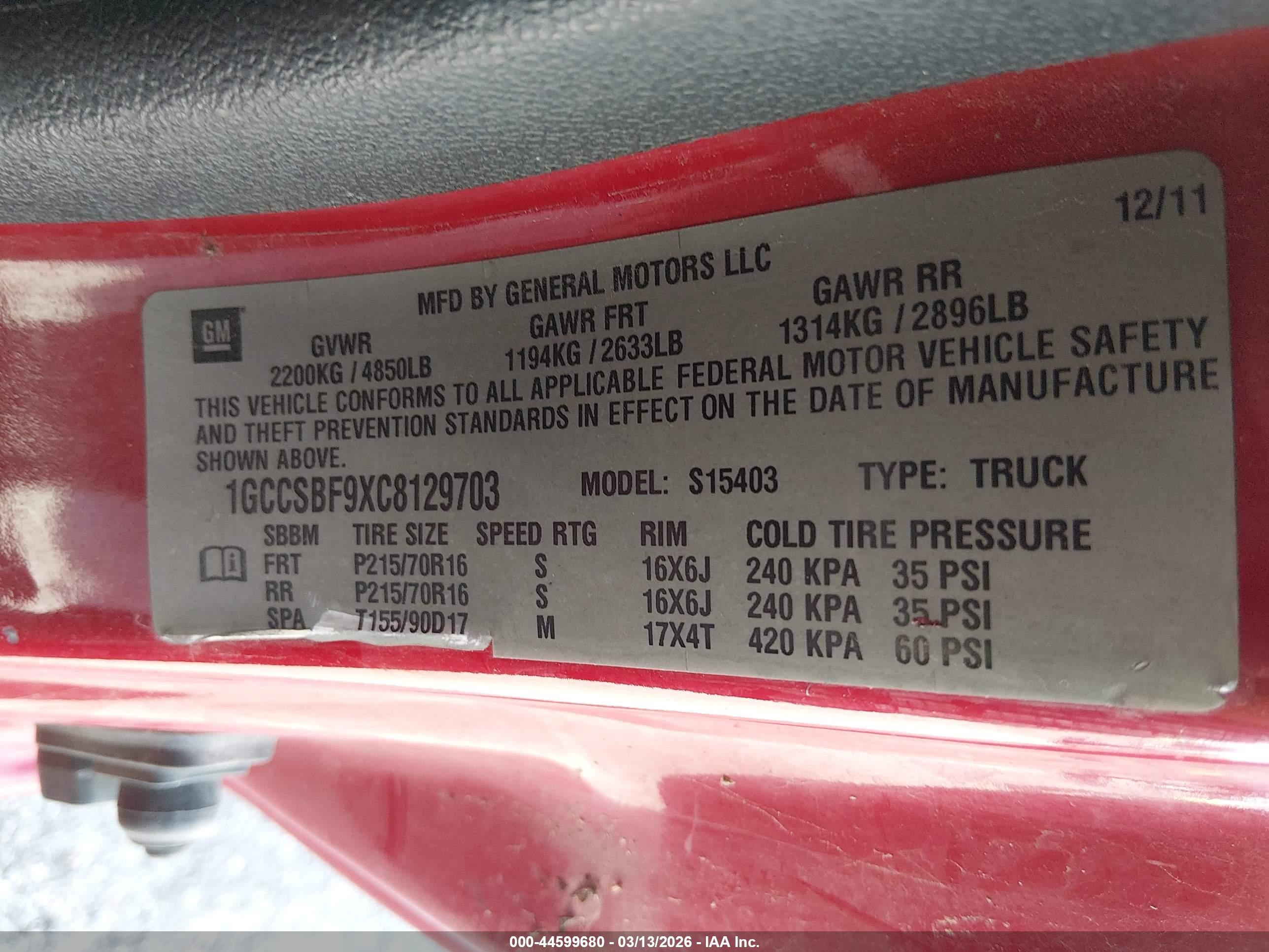 CHEVROLET COLORADO image 9