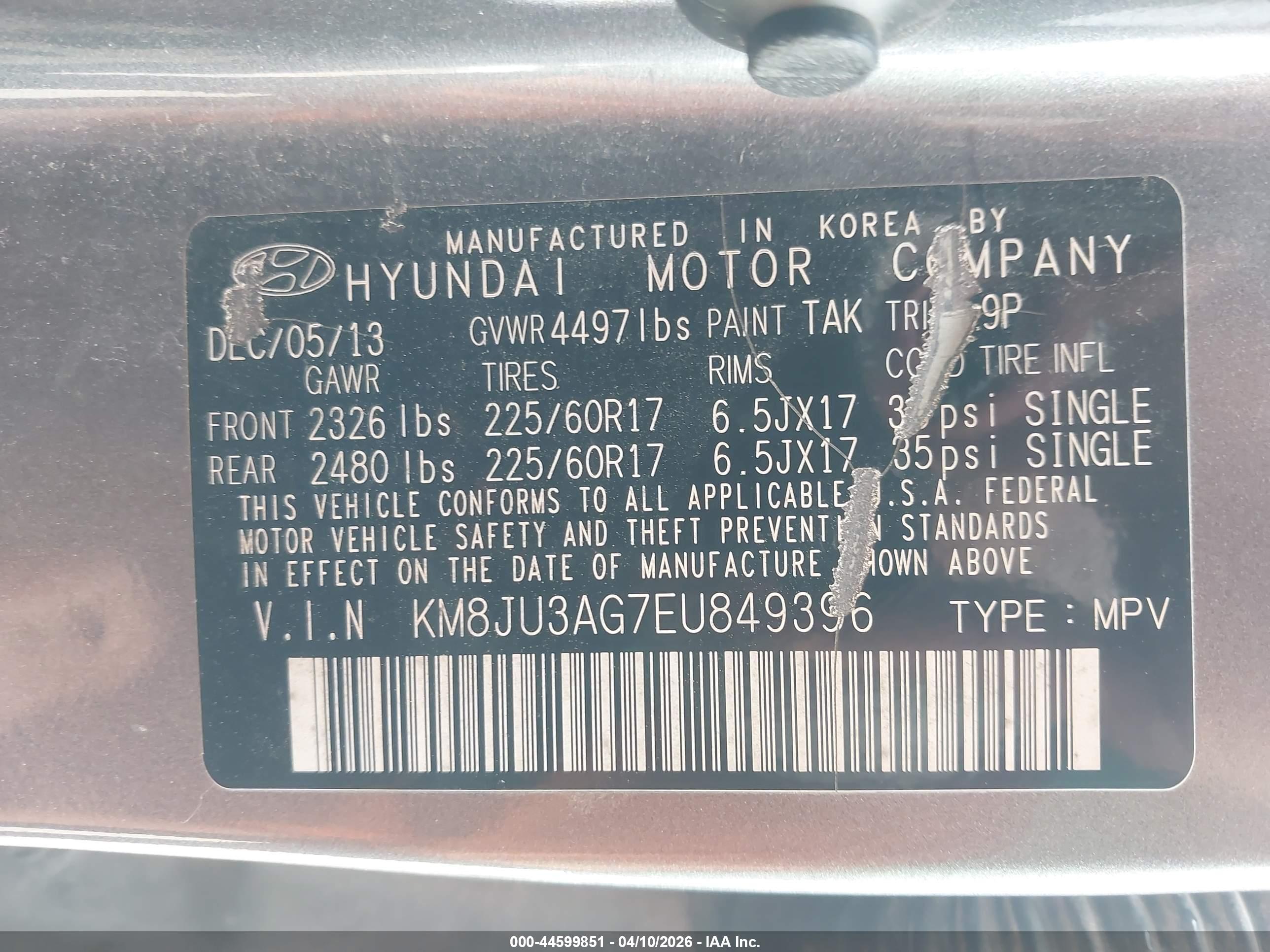HYUNDAI TUCSON image 9