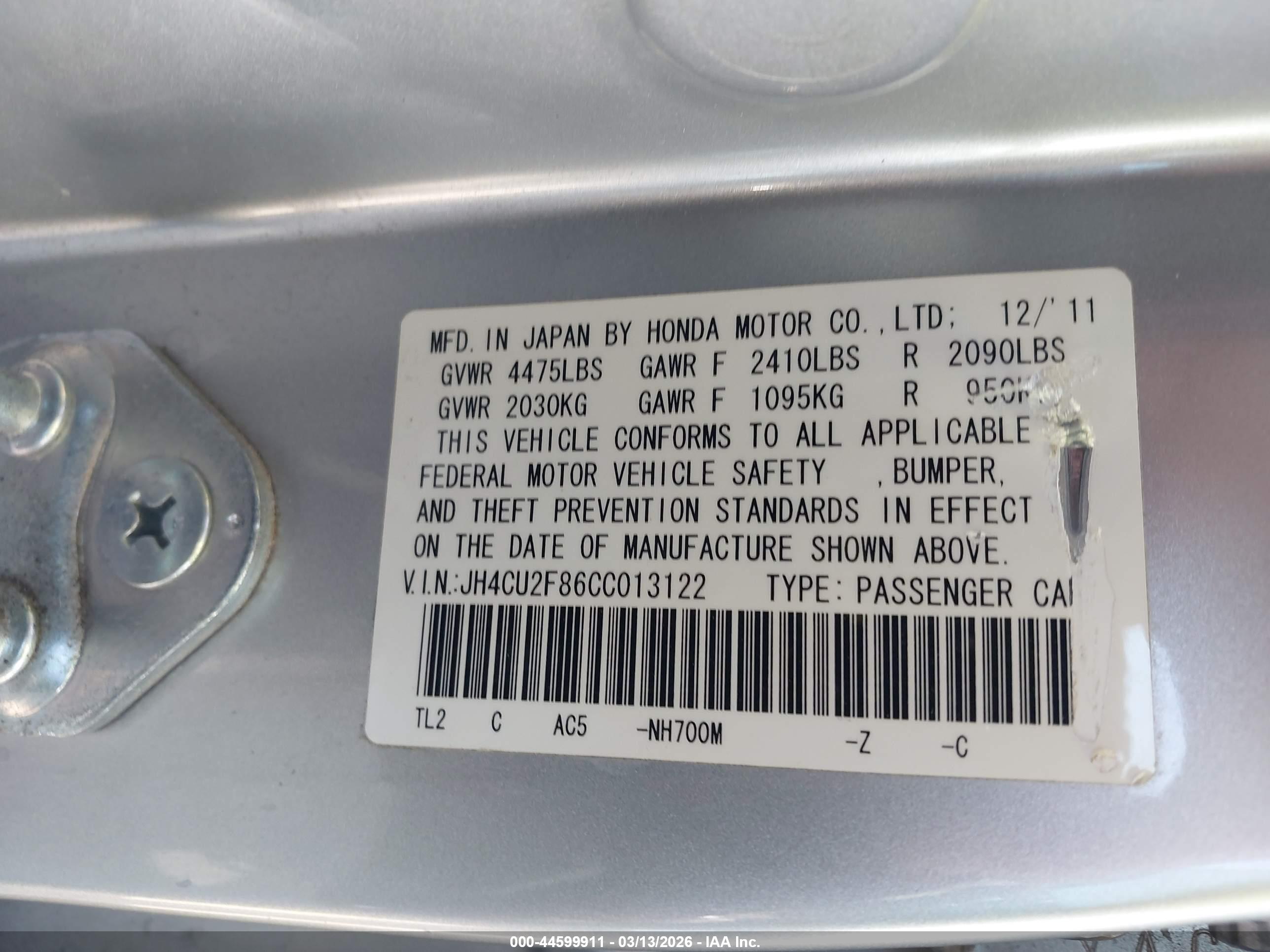 ACURA TSX image 9