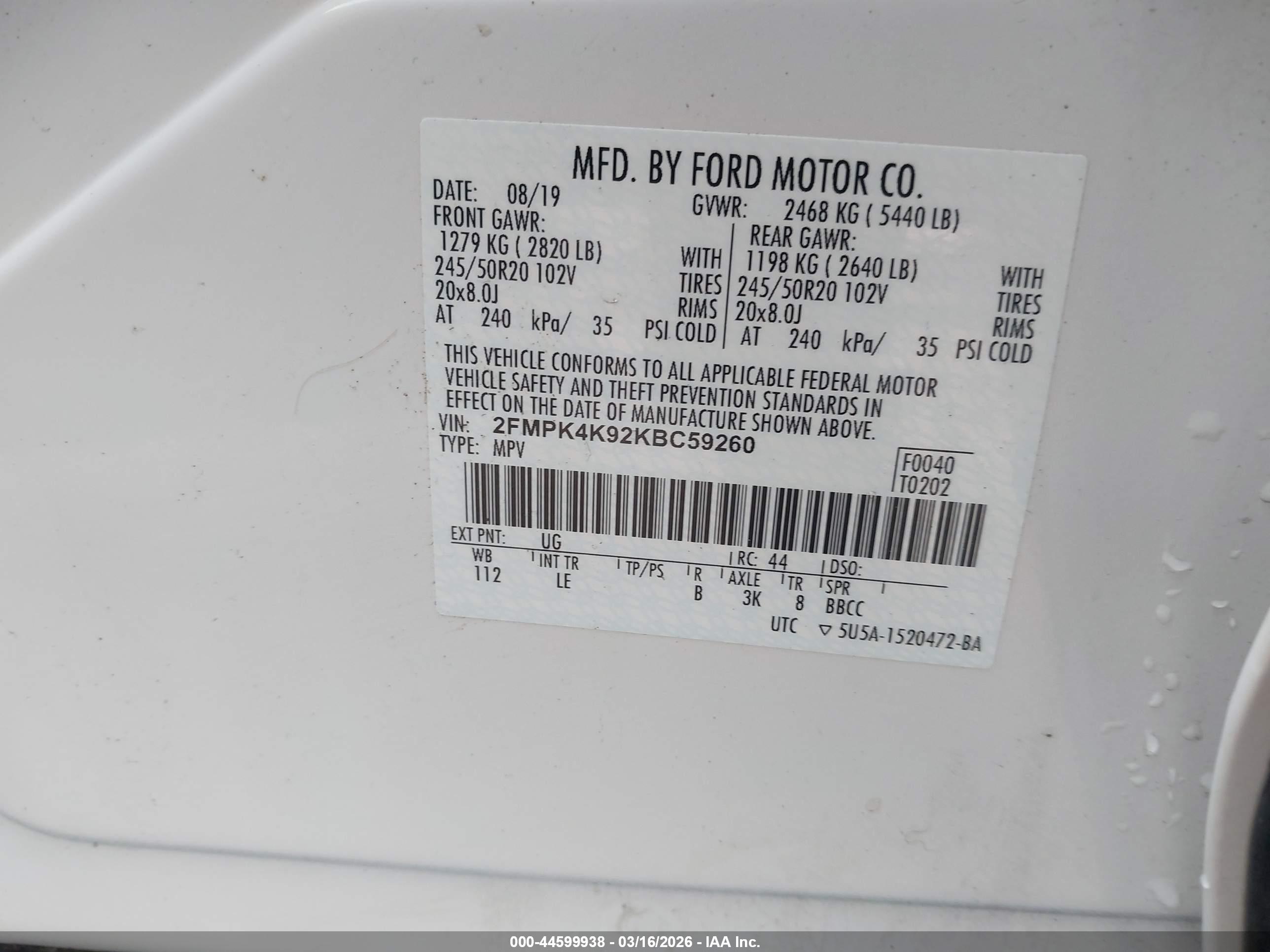 FORD EDGE image 9