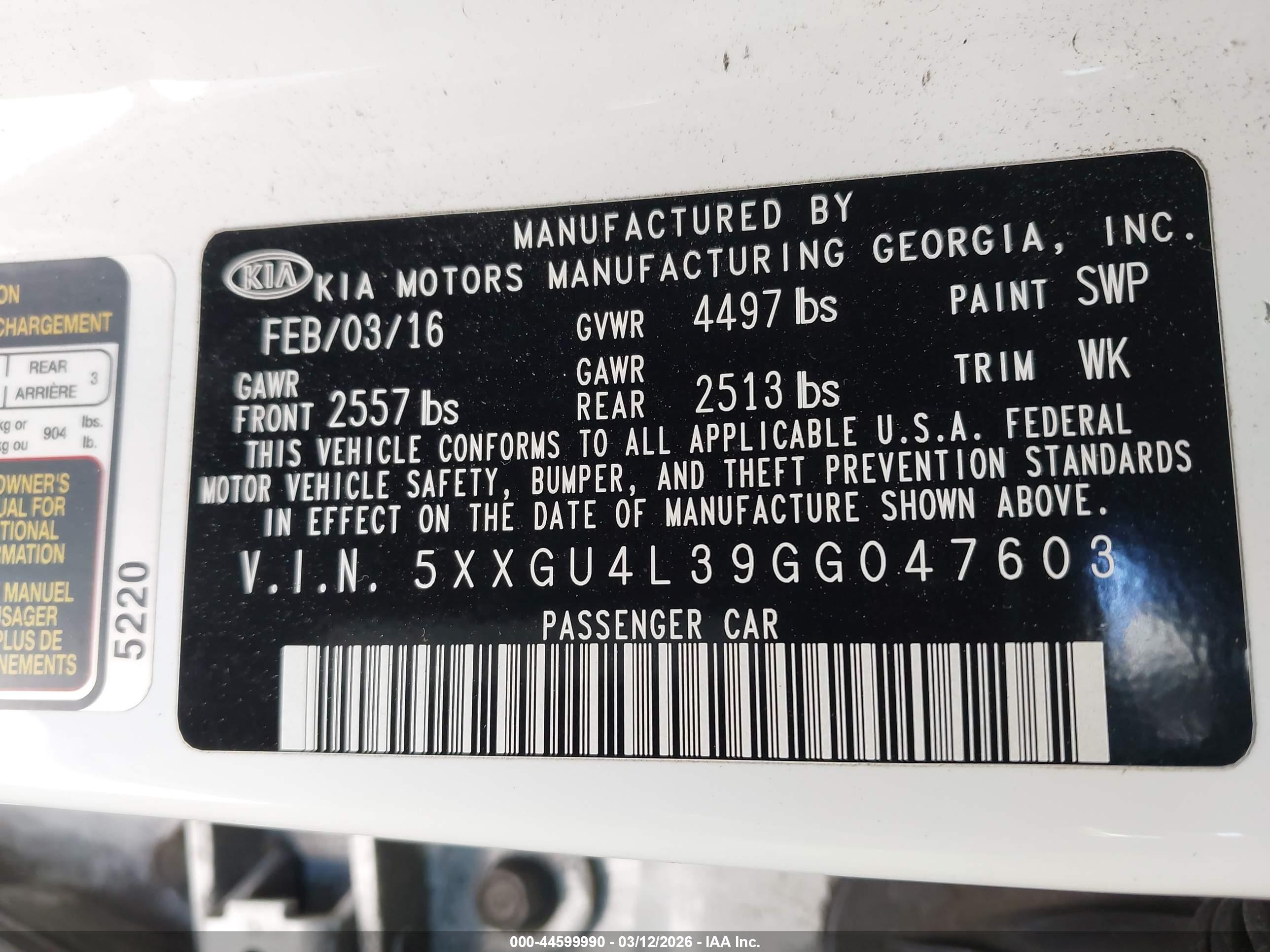 KIA OPTIMA image 9