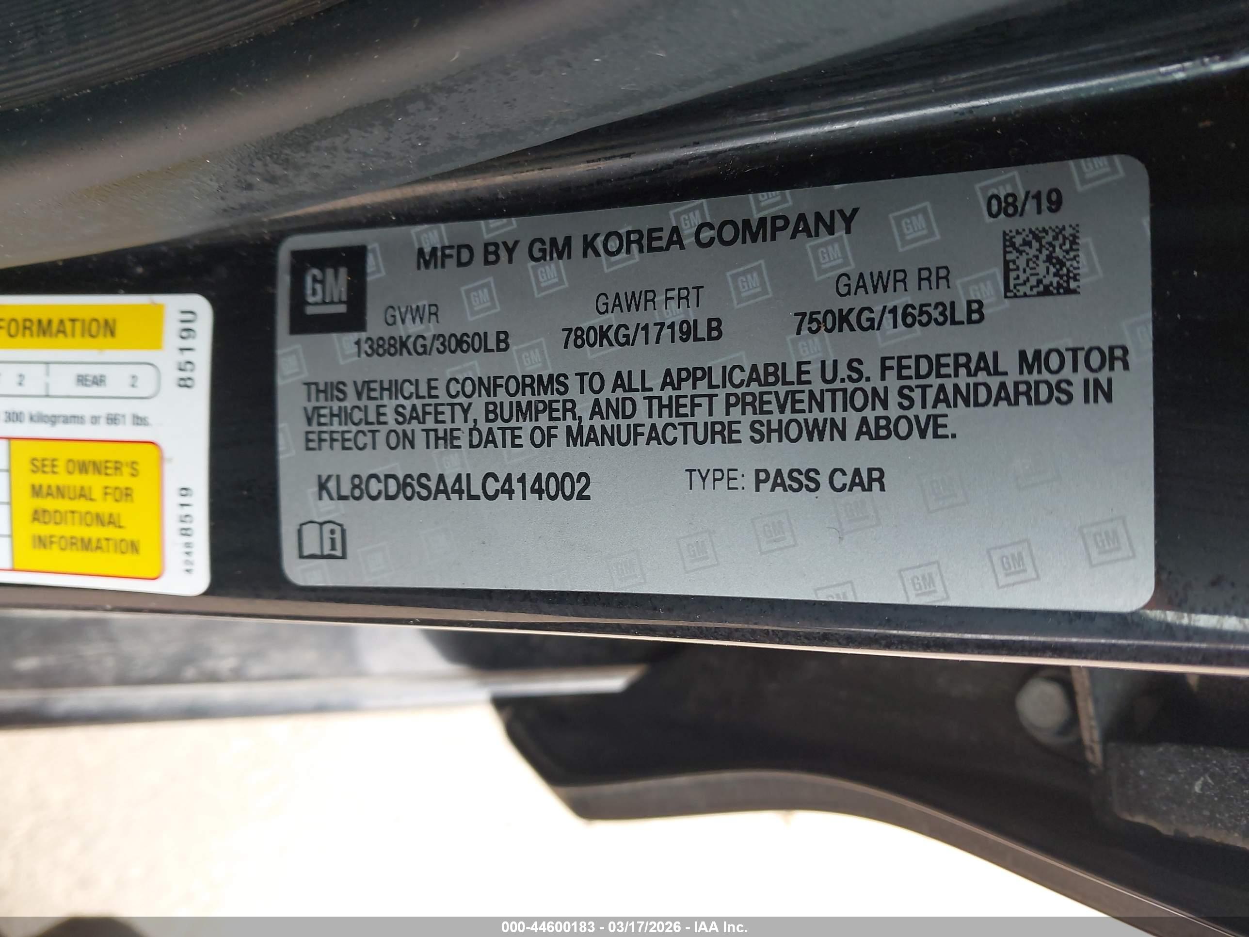 CHEVROLET SPARK image 9