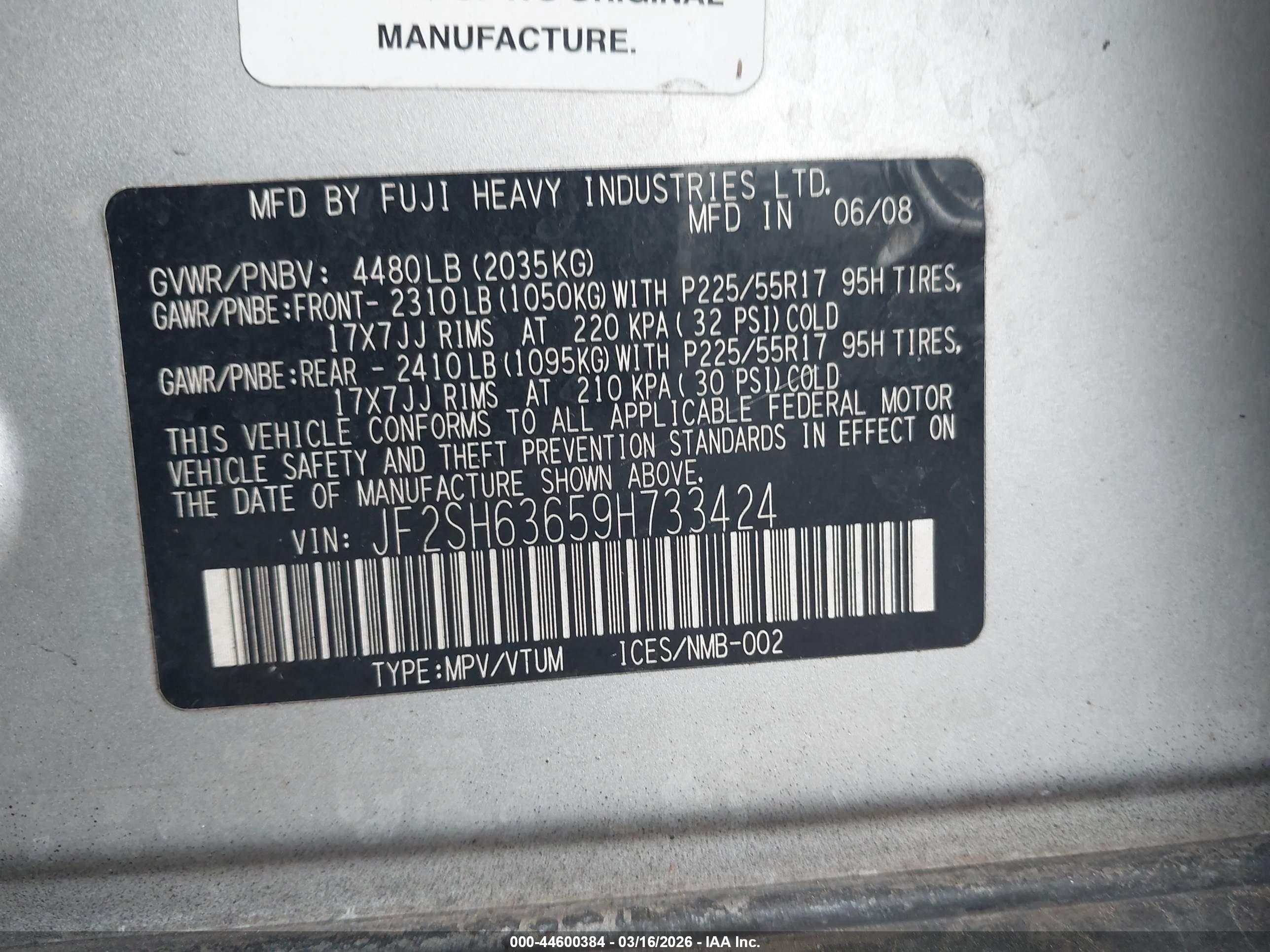 SUBARU FORESTER image 9