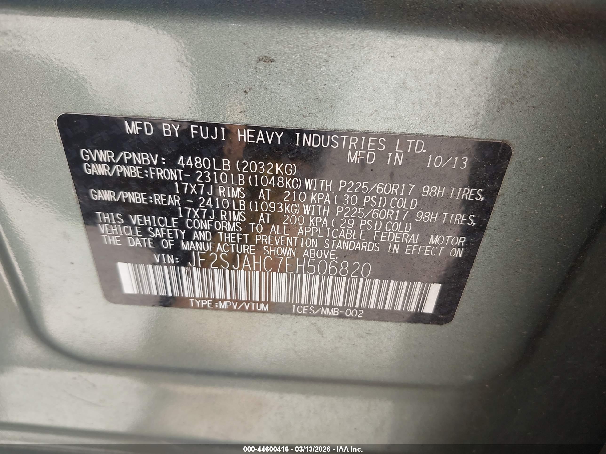 SUBARU FORESTER image 9