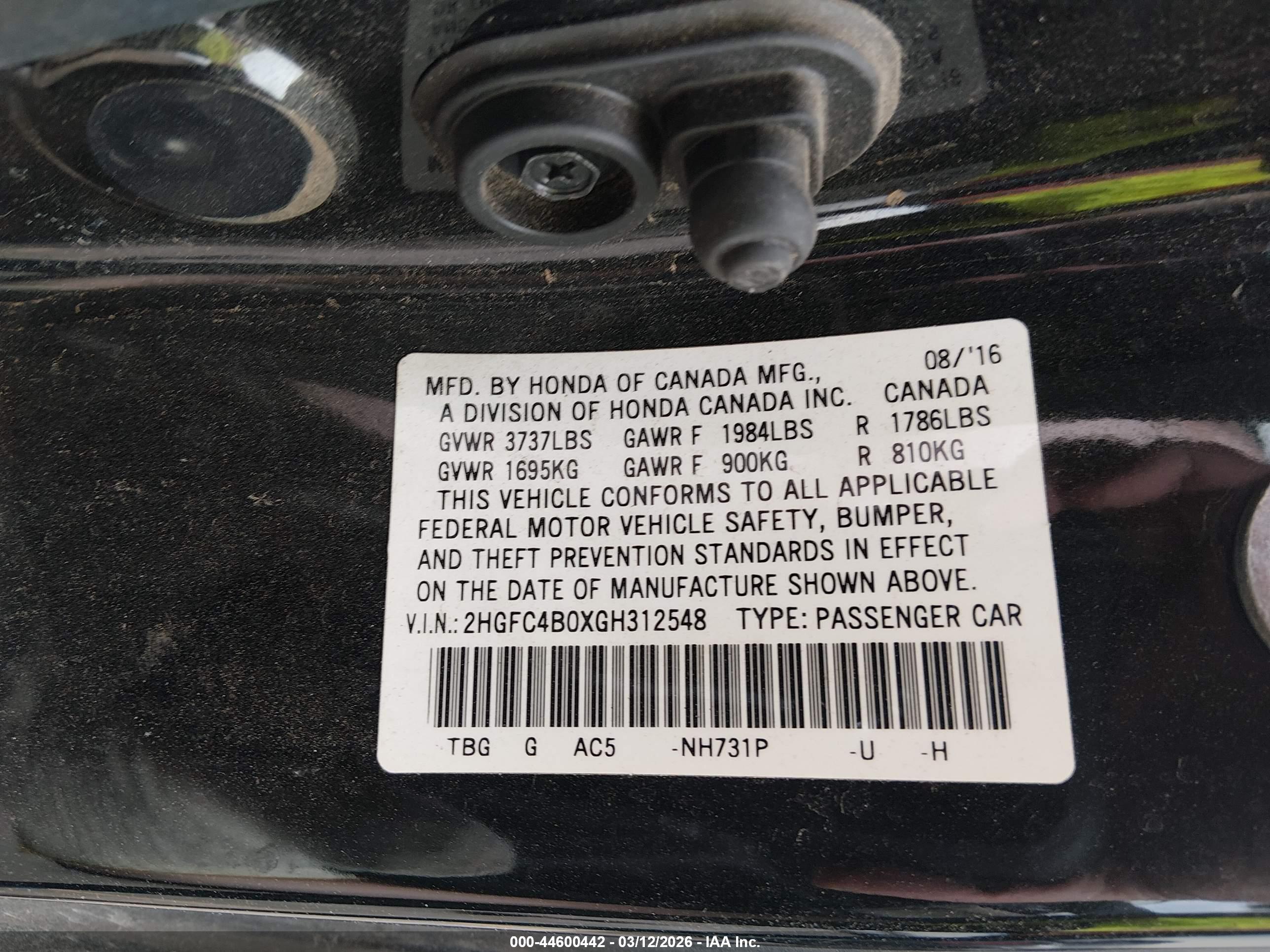 HONDA CIVIC image 9