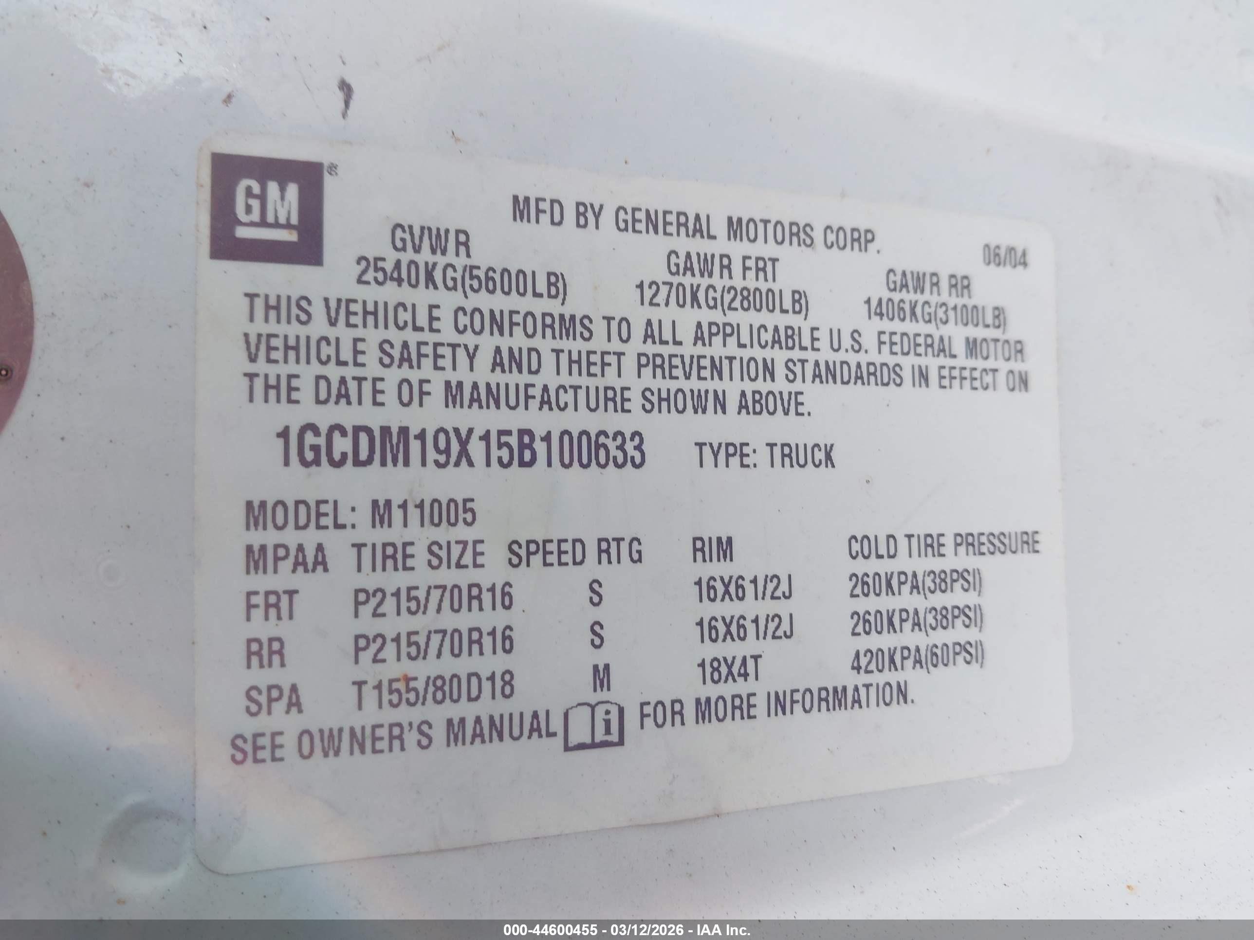 CHEVROLET ASTRO image 9