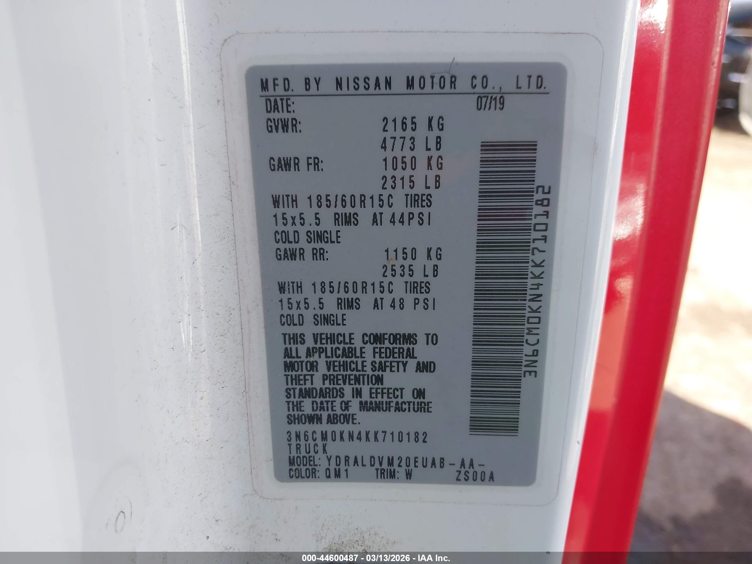 NISSAN NV200 image 9