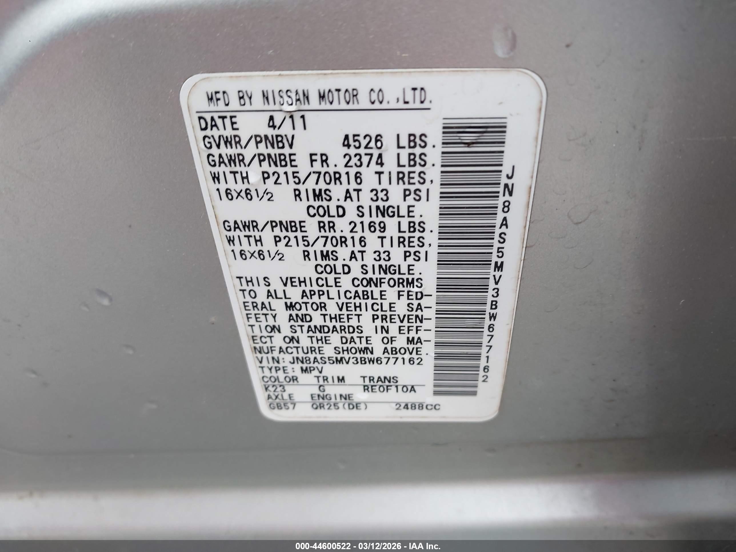 NISSAN ROGUE image 9