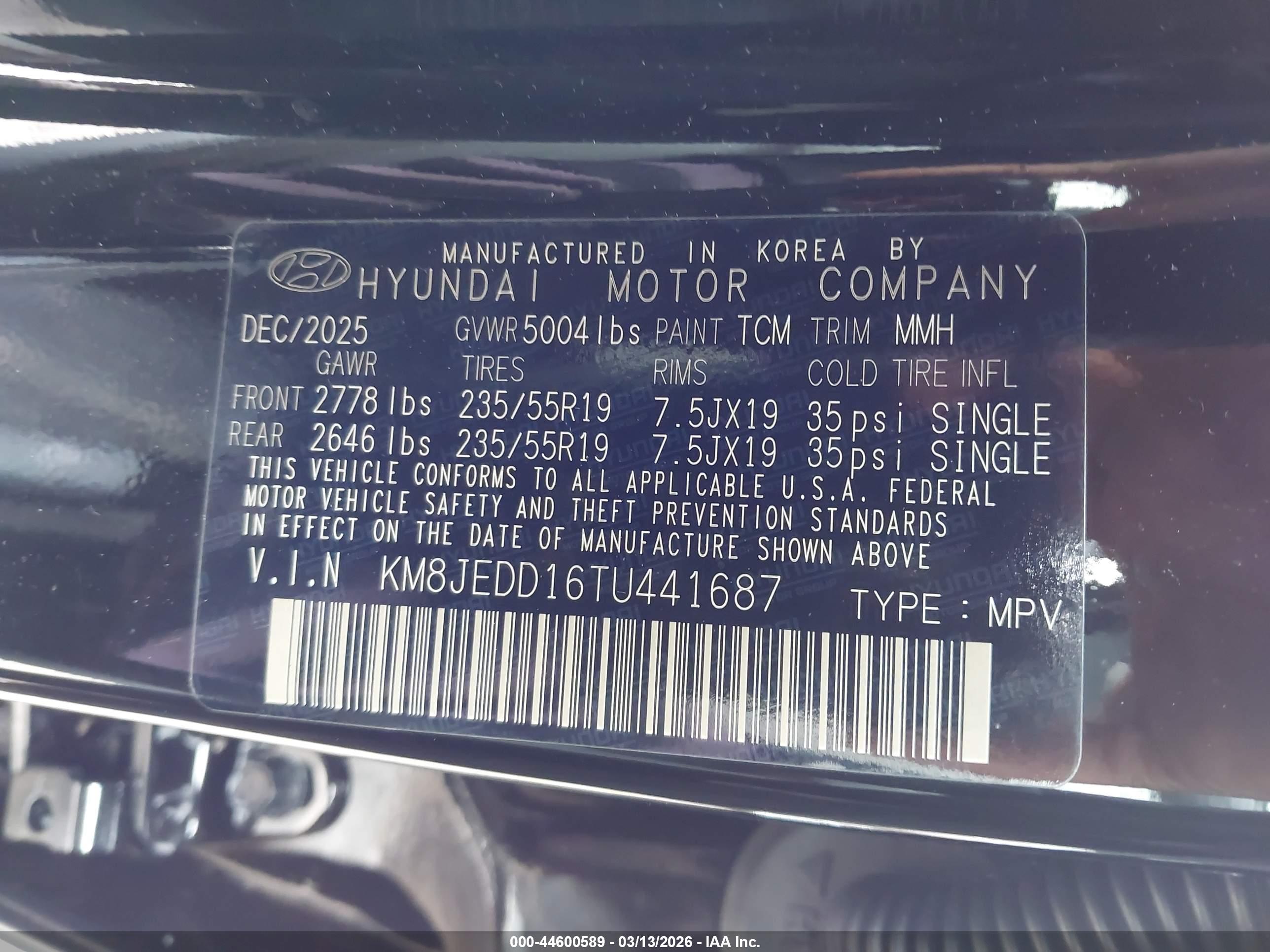 HYUNDAI TUCSON image 9