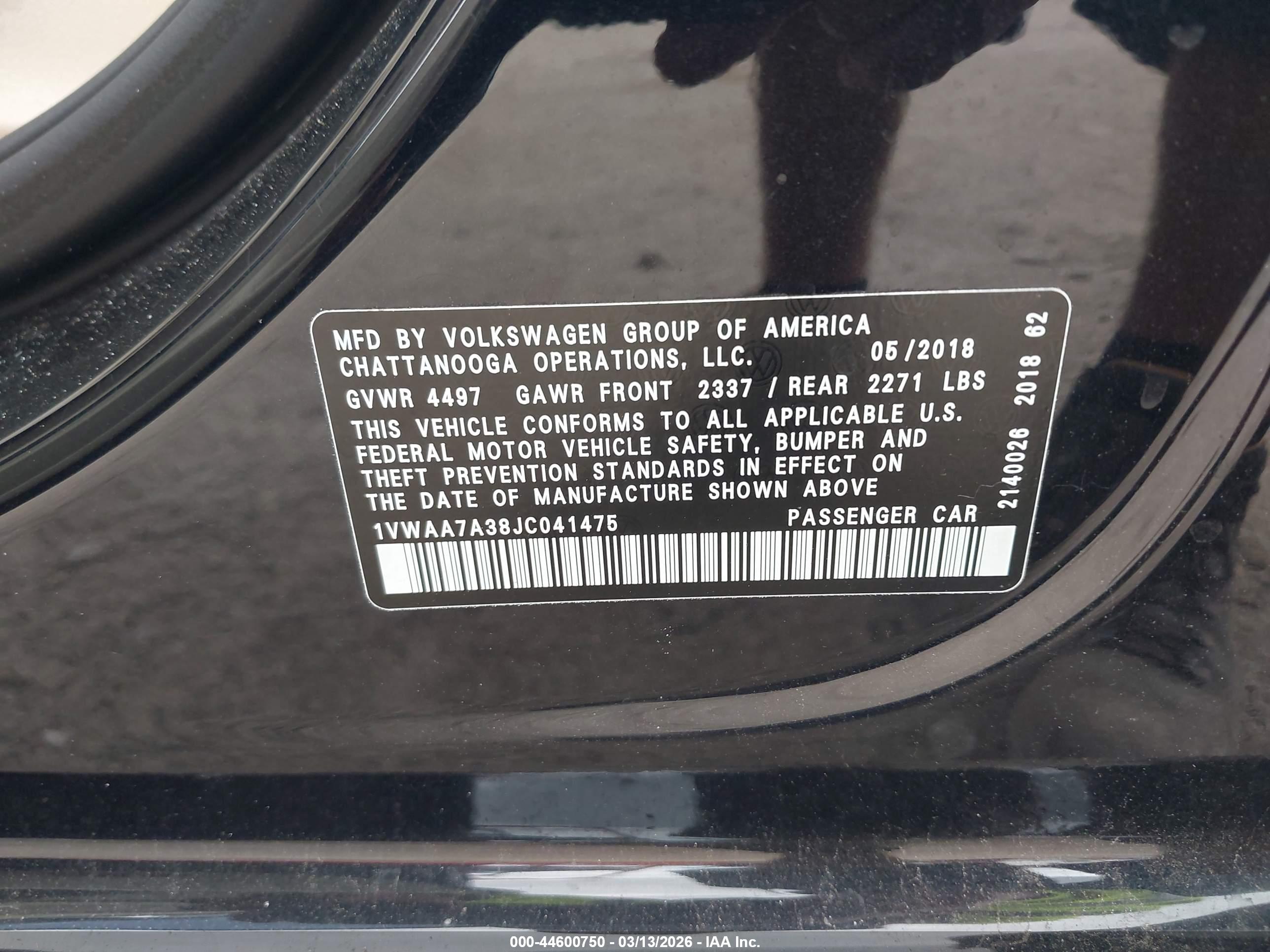 VOLKSWAGEN PASSAT image 9
