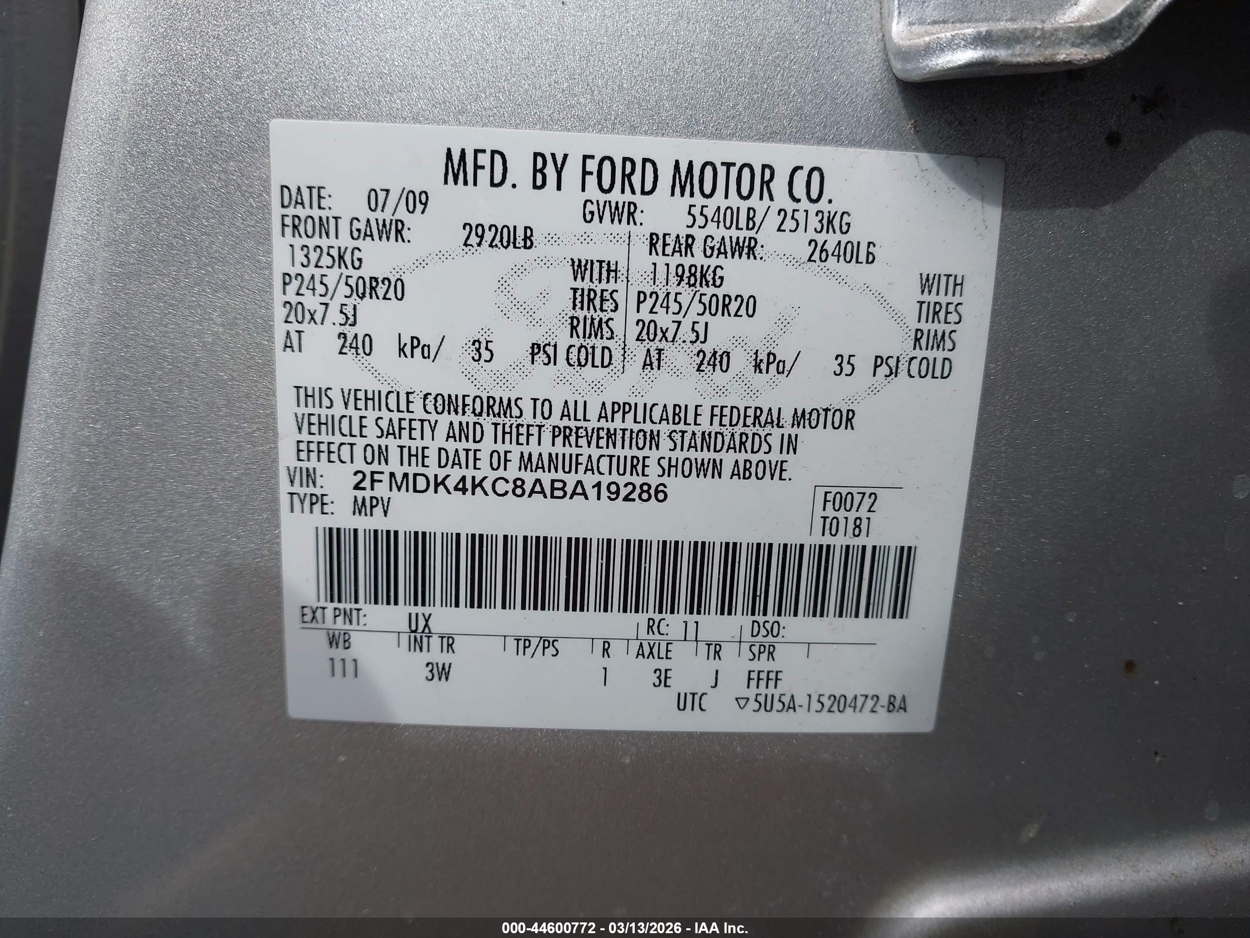 FORD EDGE image 9
