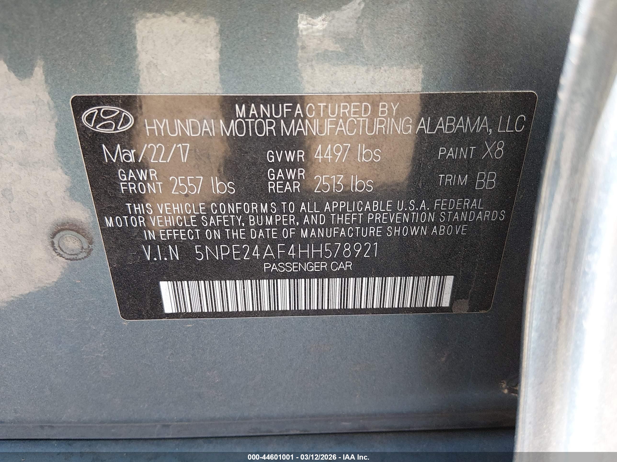 HYUNDAI SONATA image 9
