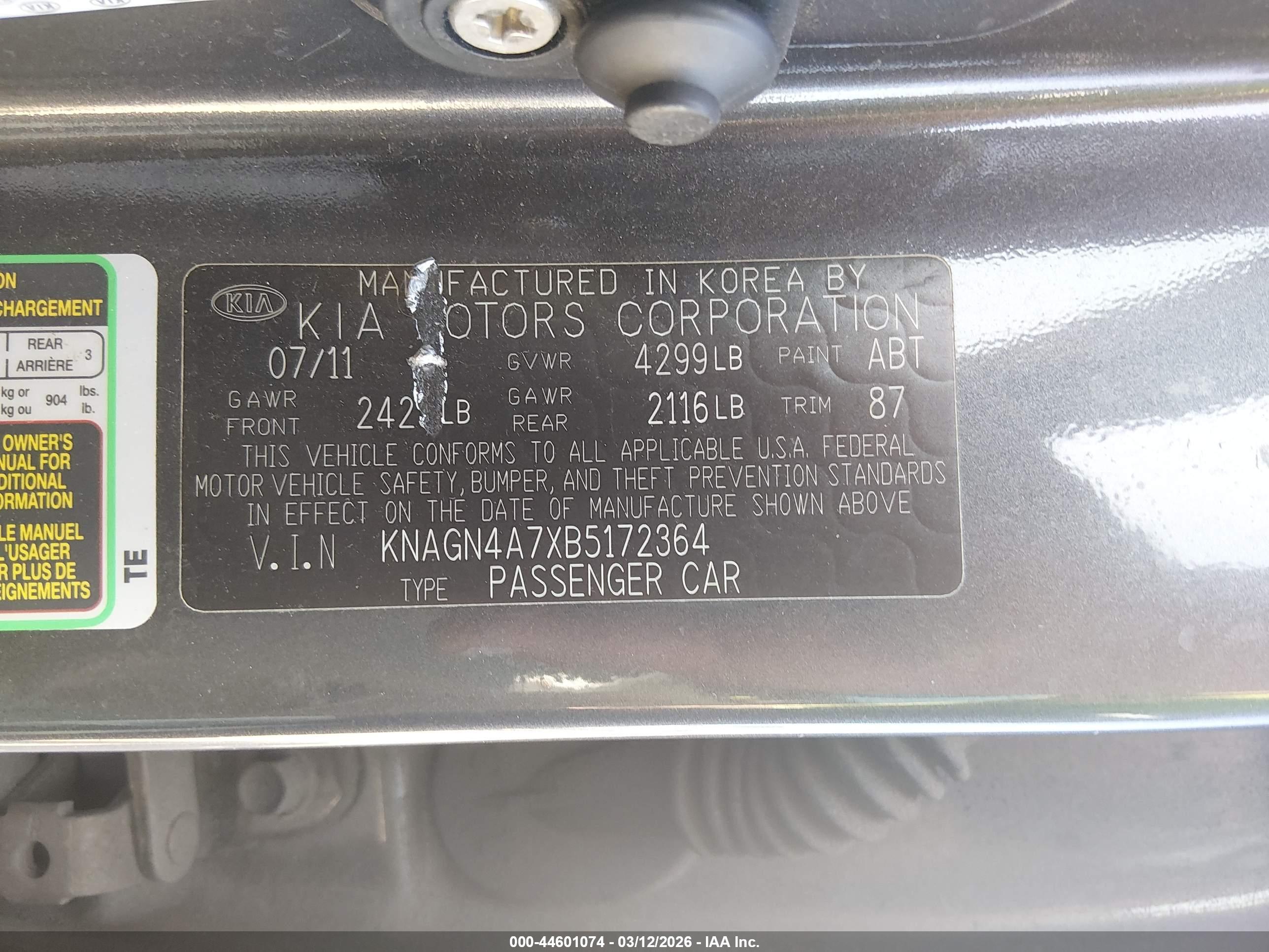 KIA OPTIMA image 9