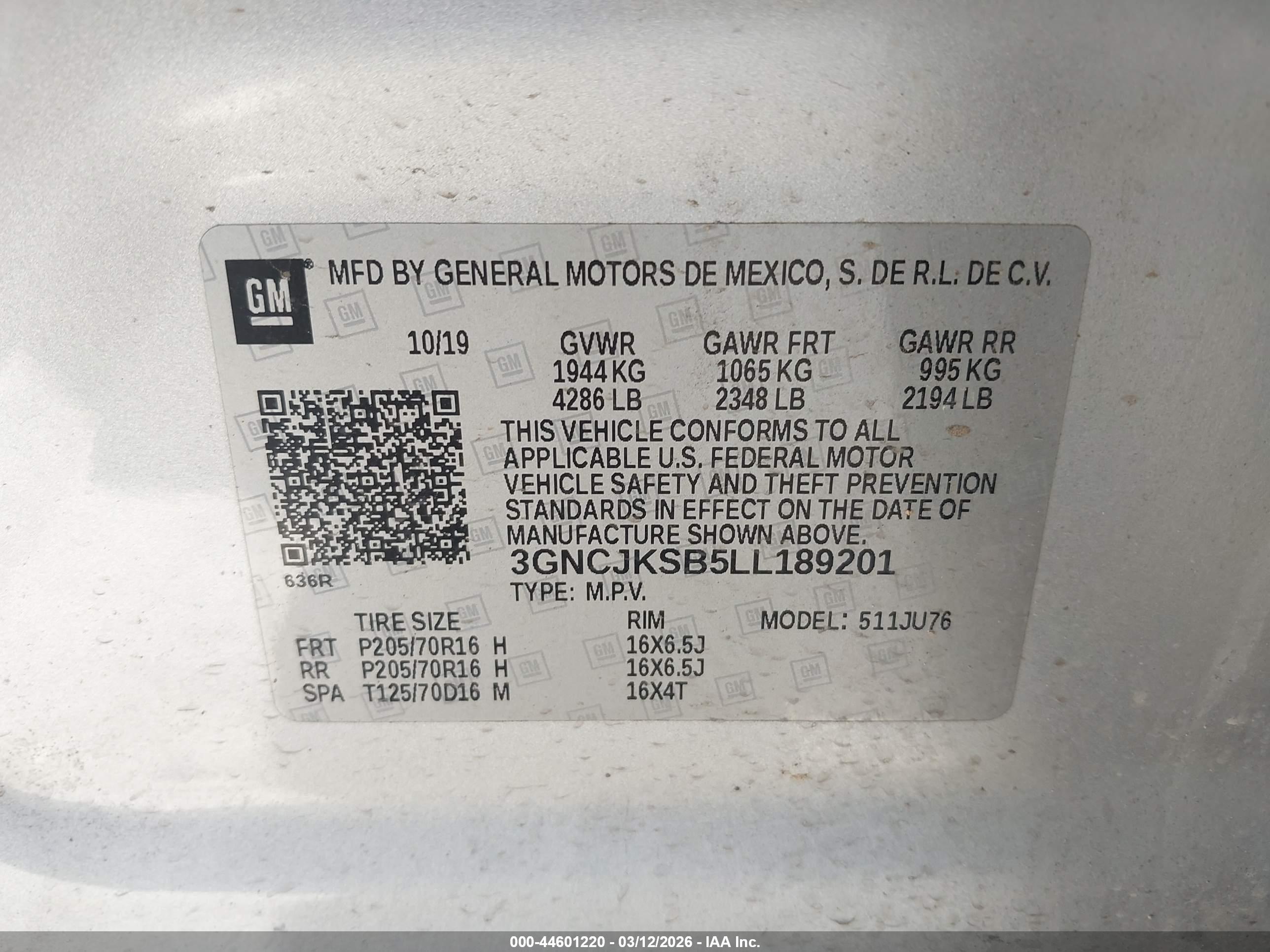 CHEVROLET TRAX image 9