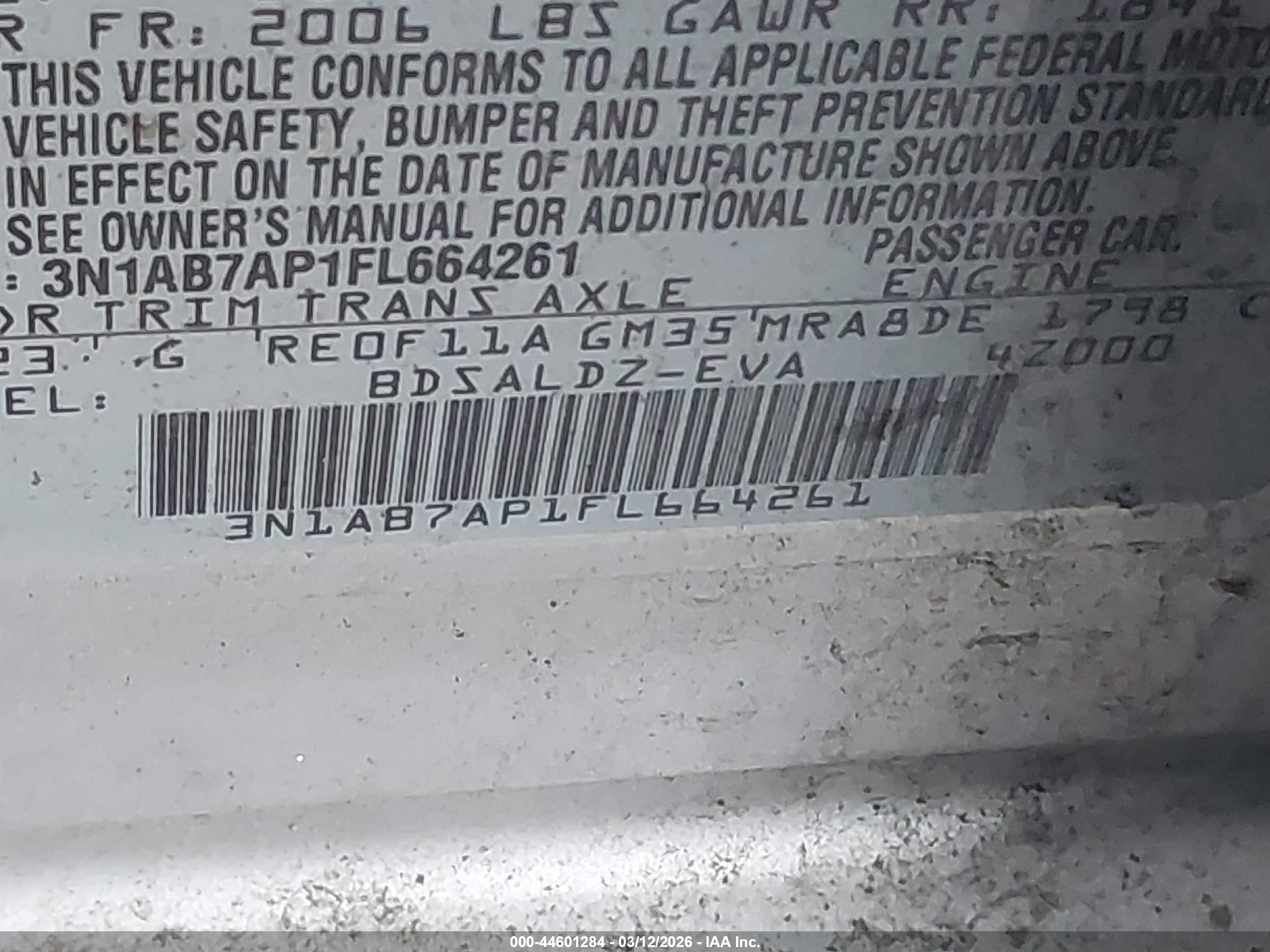 NISSAN SENTRA image 9