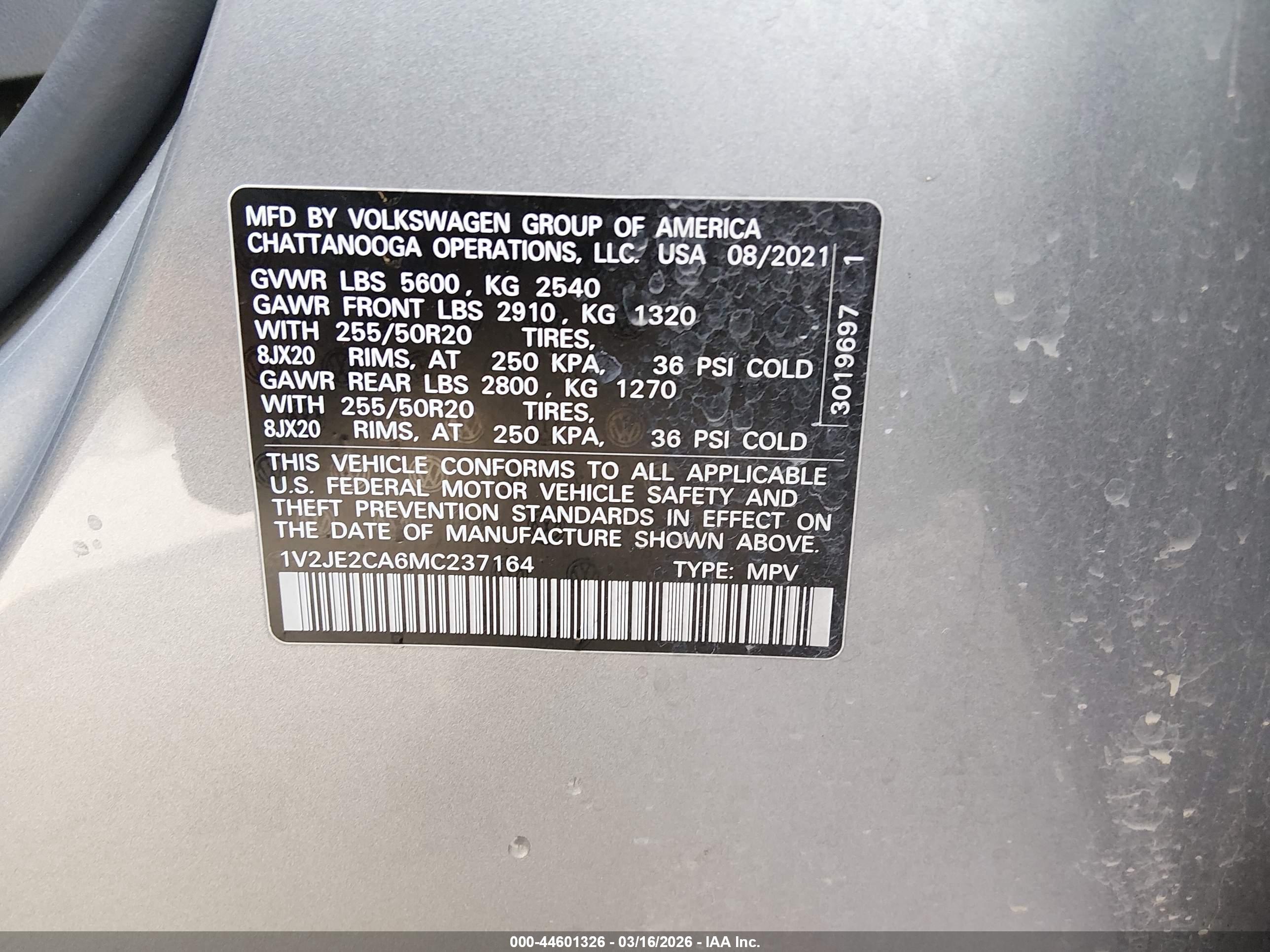 VOLKSWAGEN ATLAS image 9