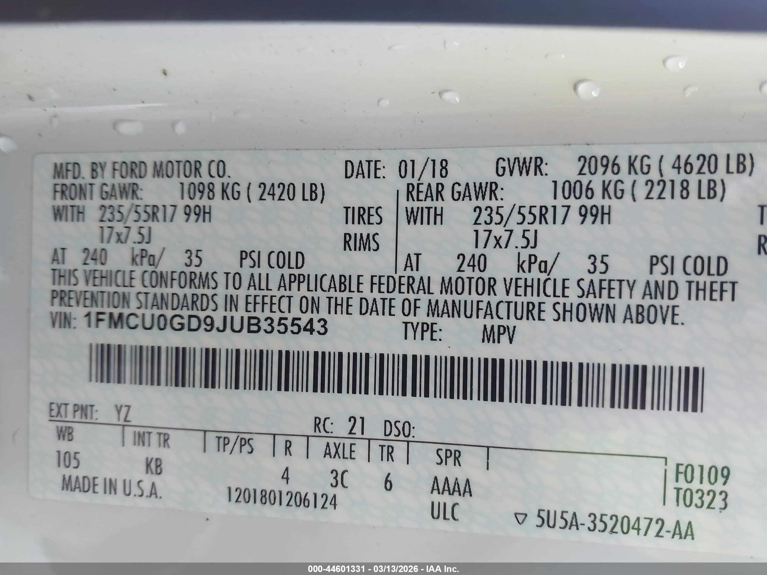 FORD ESCAPE image 9