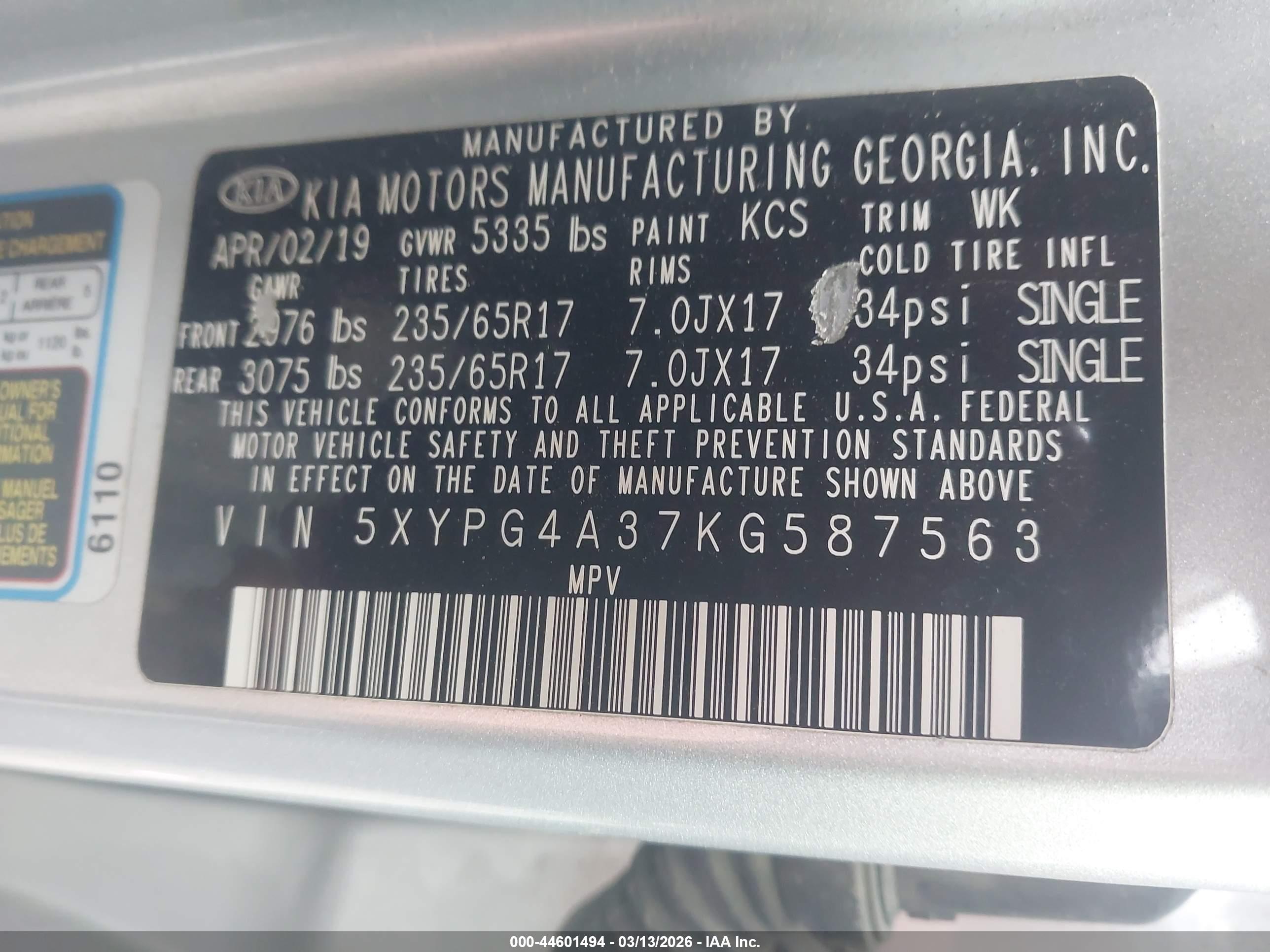 KIA SORENTO image 9